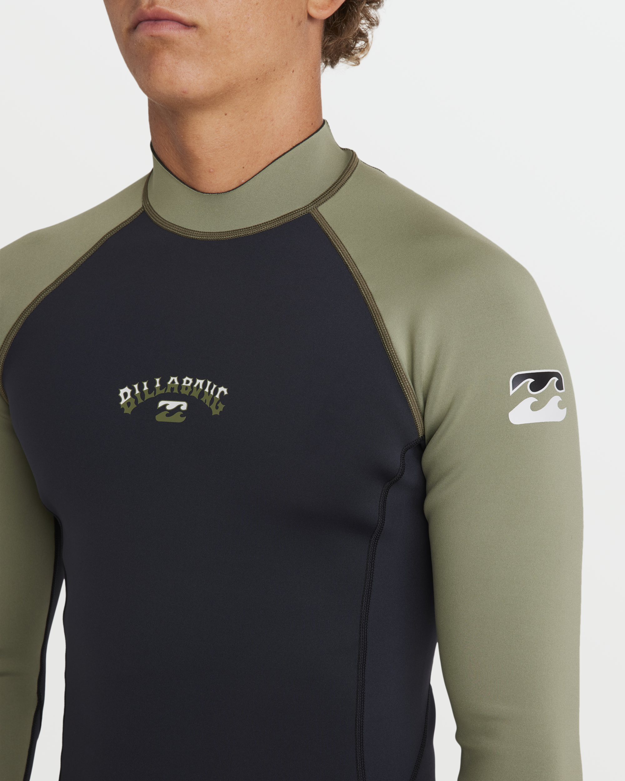 1mm Absolute Natural Long Sleeve Jacket - Military