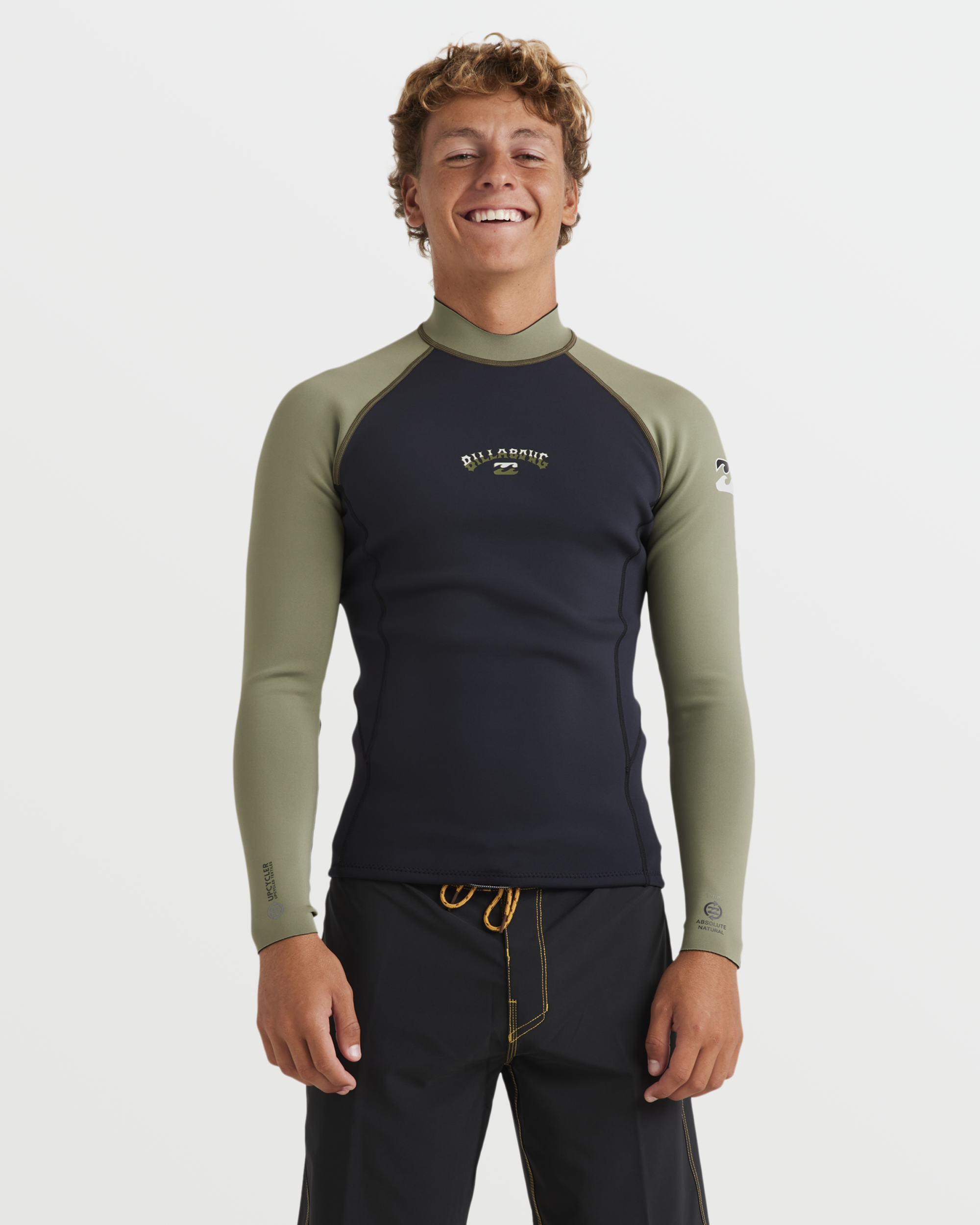 1mm Absolute Natural Long Sleeve Jacket - Military
