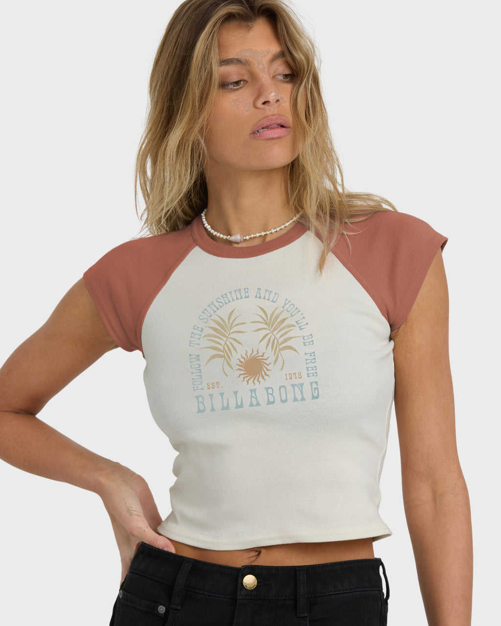 Forever Had Short Sleeve Raglan Tee - Sedona