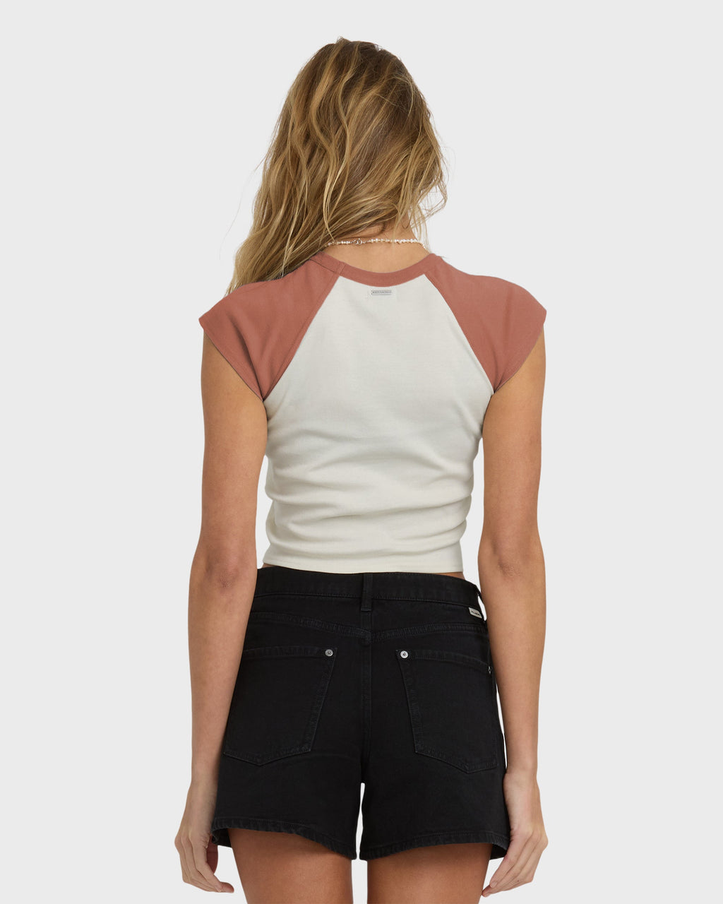 Forever Had Short Sleeve Raglan Tee - Sedona