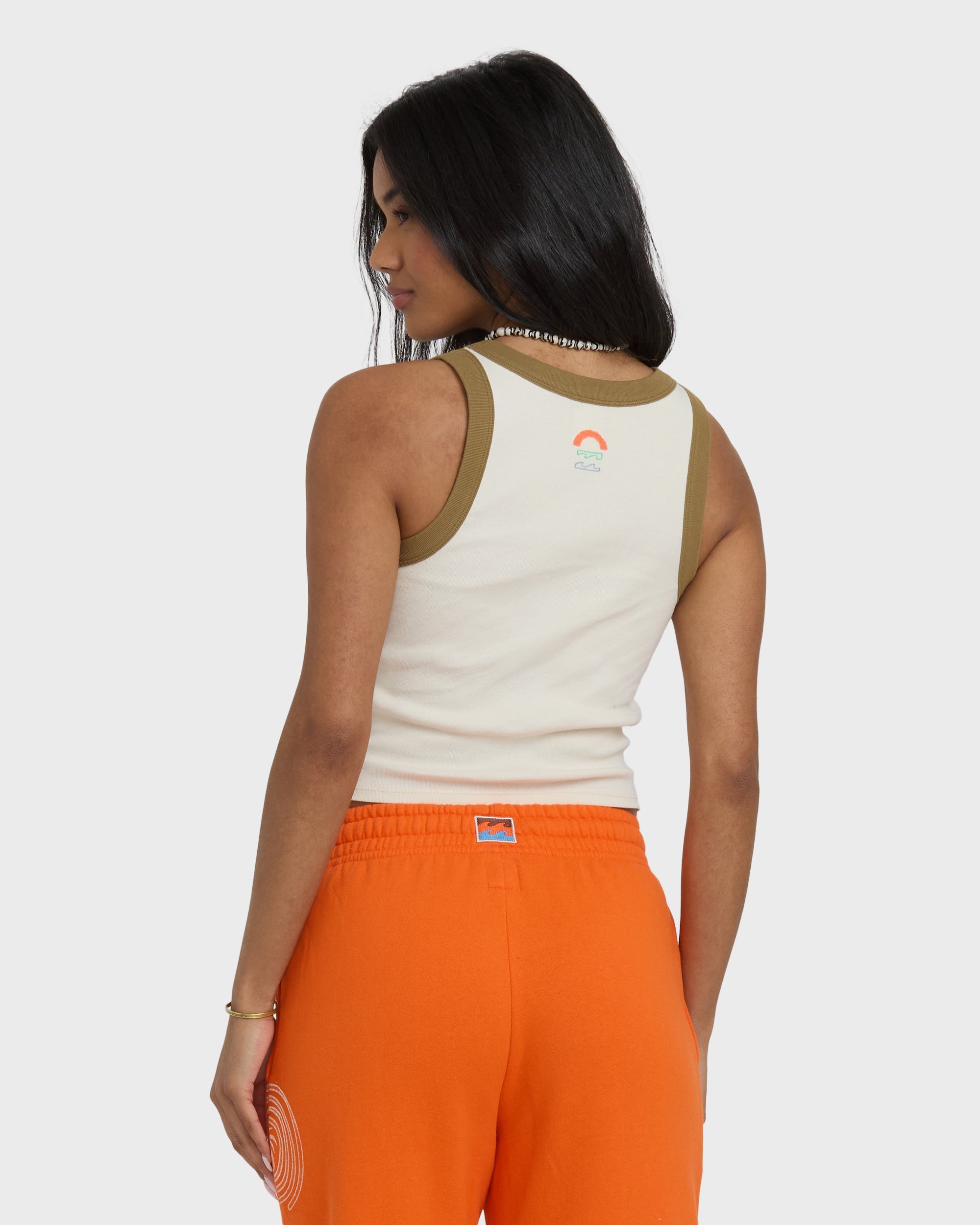 Schuyler Ringer Tank T-Shirt - Whitecap