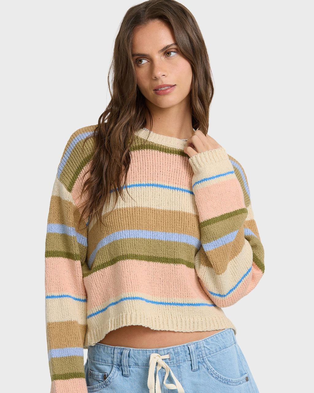 Bright Sol Sweater - Light Peach