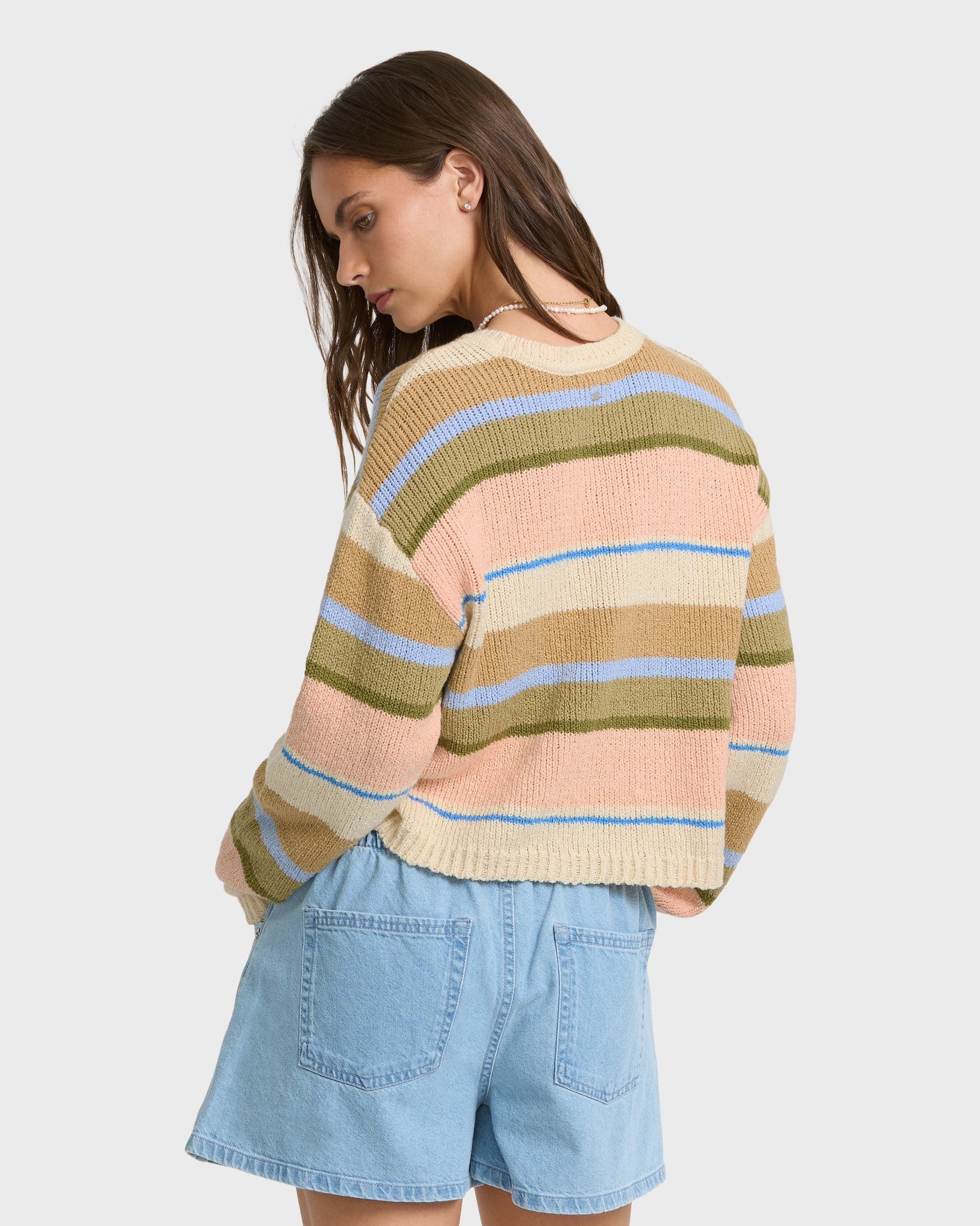Bright Sol Sweater - Light Peach