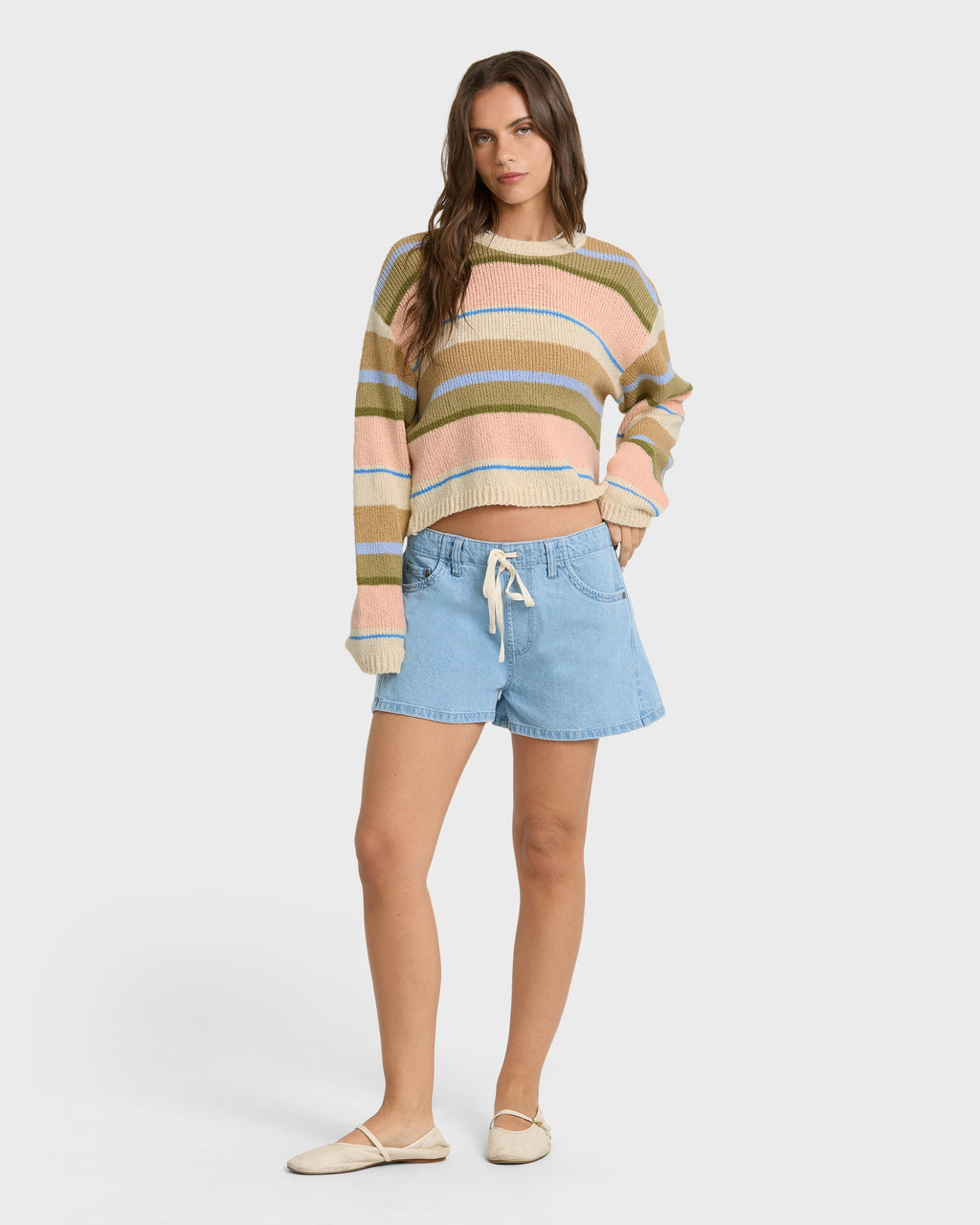 Bright Sol Sweater - Light Peach