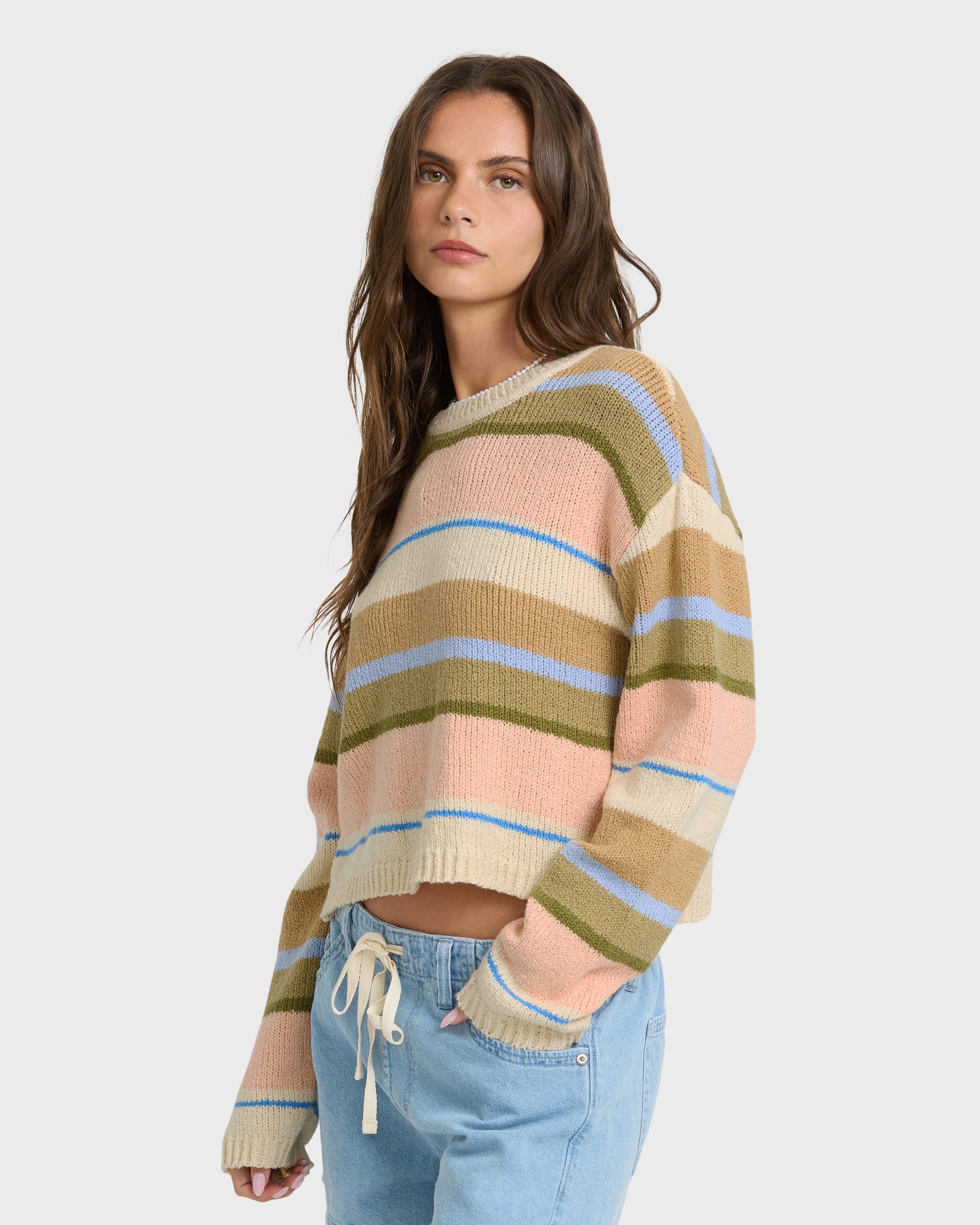 Bright Sol Sweater - Light Peach