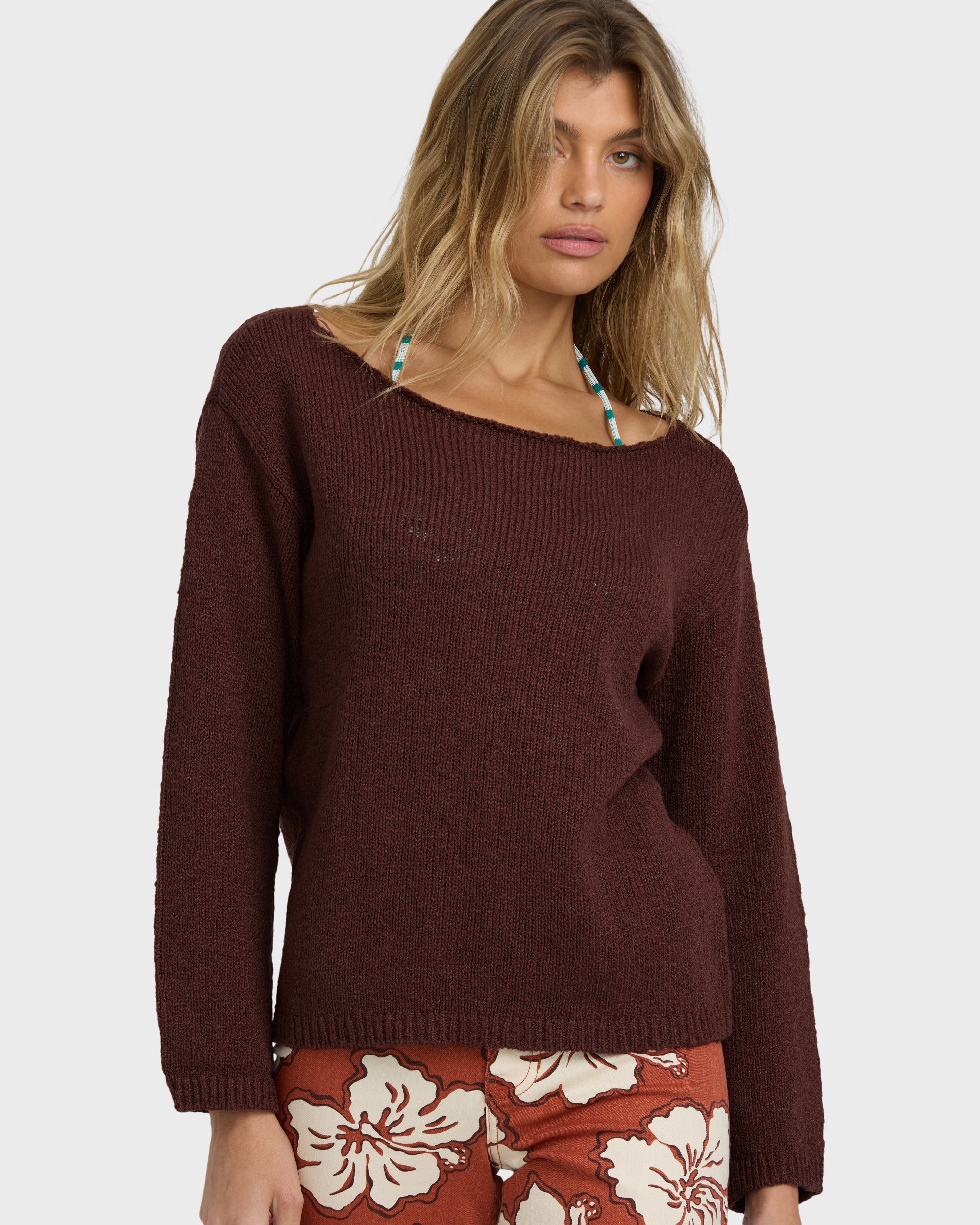 Ellipse Sweater - Teak