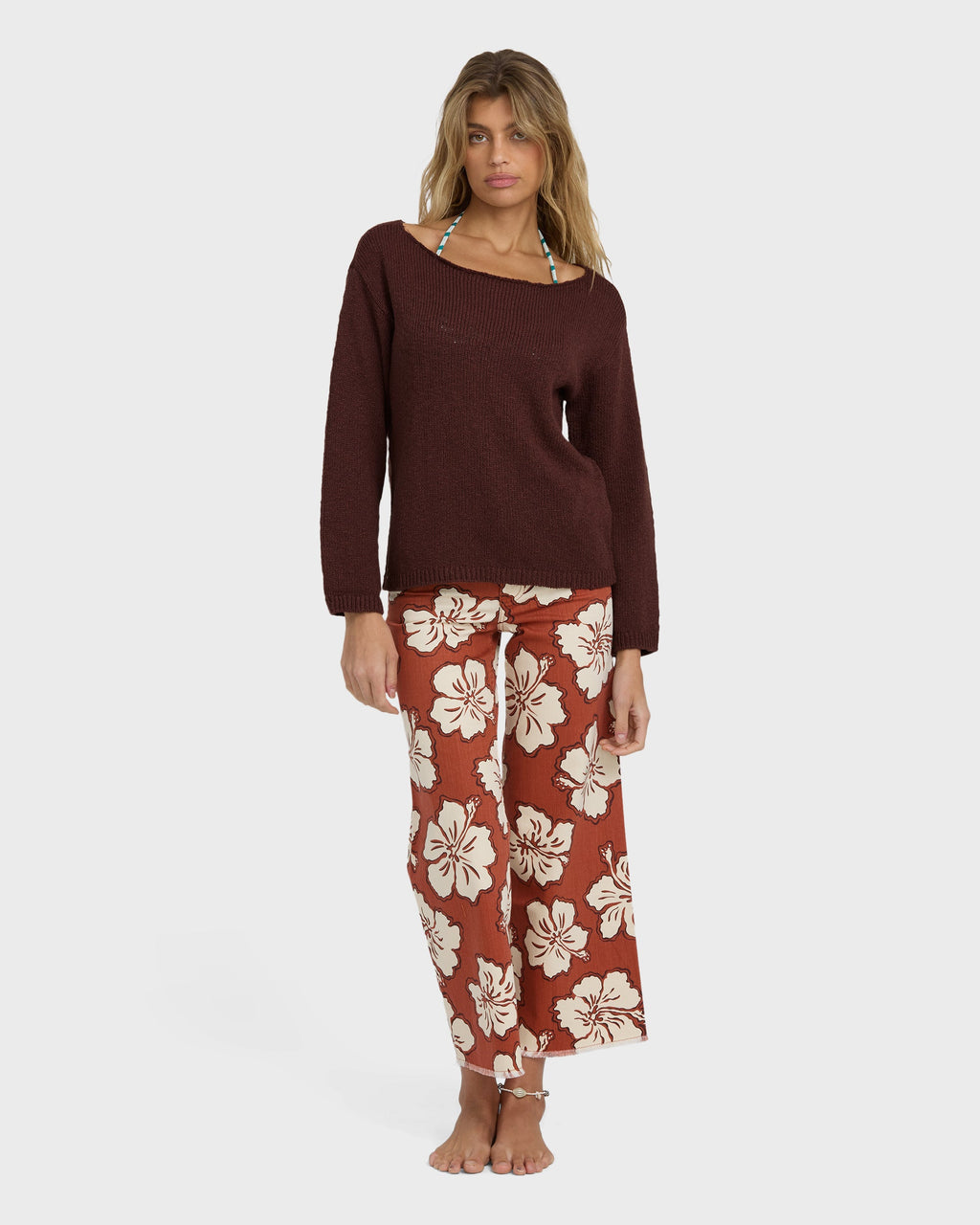 Ellipse Sweater - Teak