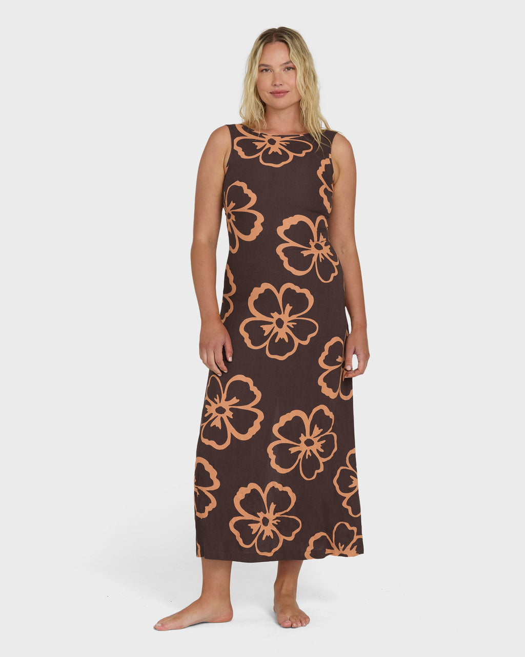 Sunkissed Maxi Dress - Teak