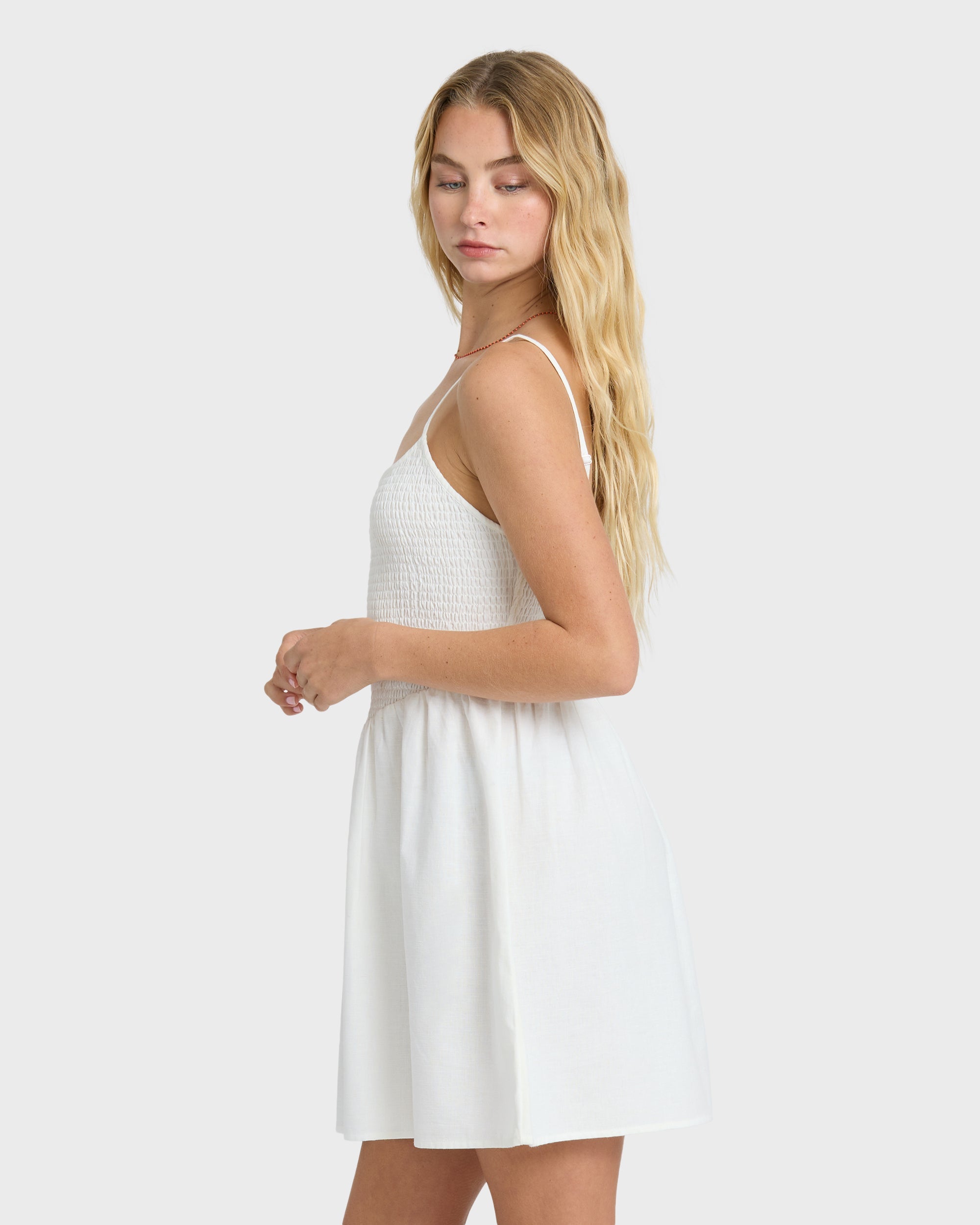 True Love Mini Dress - Salt Crystal