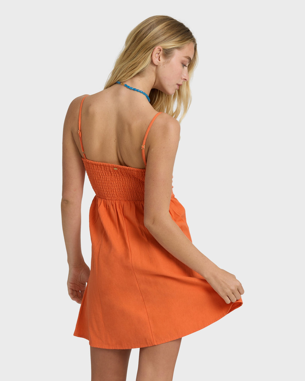 Lima Mini Dress - Saffron