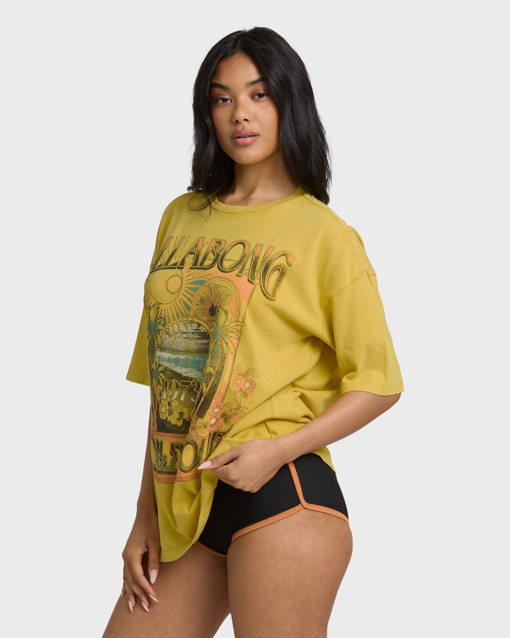 Between Night And Dawn Short Sleeve T-Shirt - Dark Citron