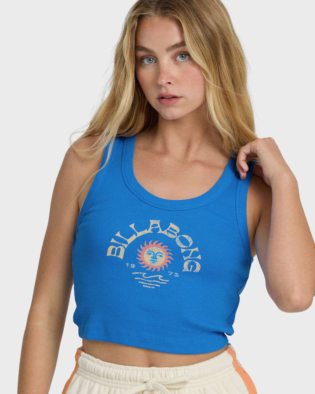 Sunset Horizons Tank - True Blue