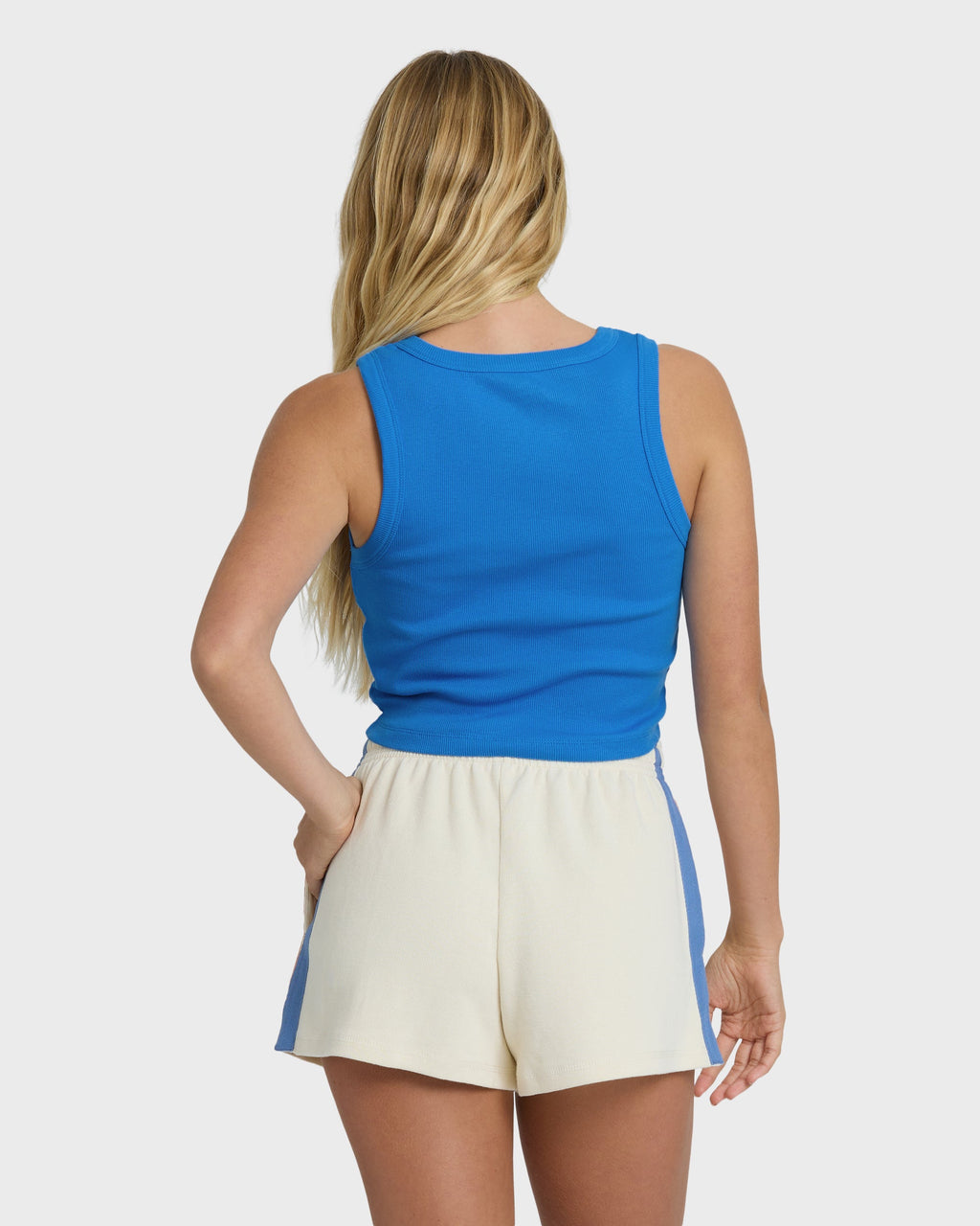 Sunset Horizons Tank - True Blue