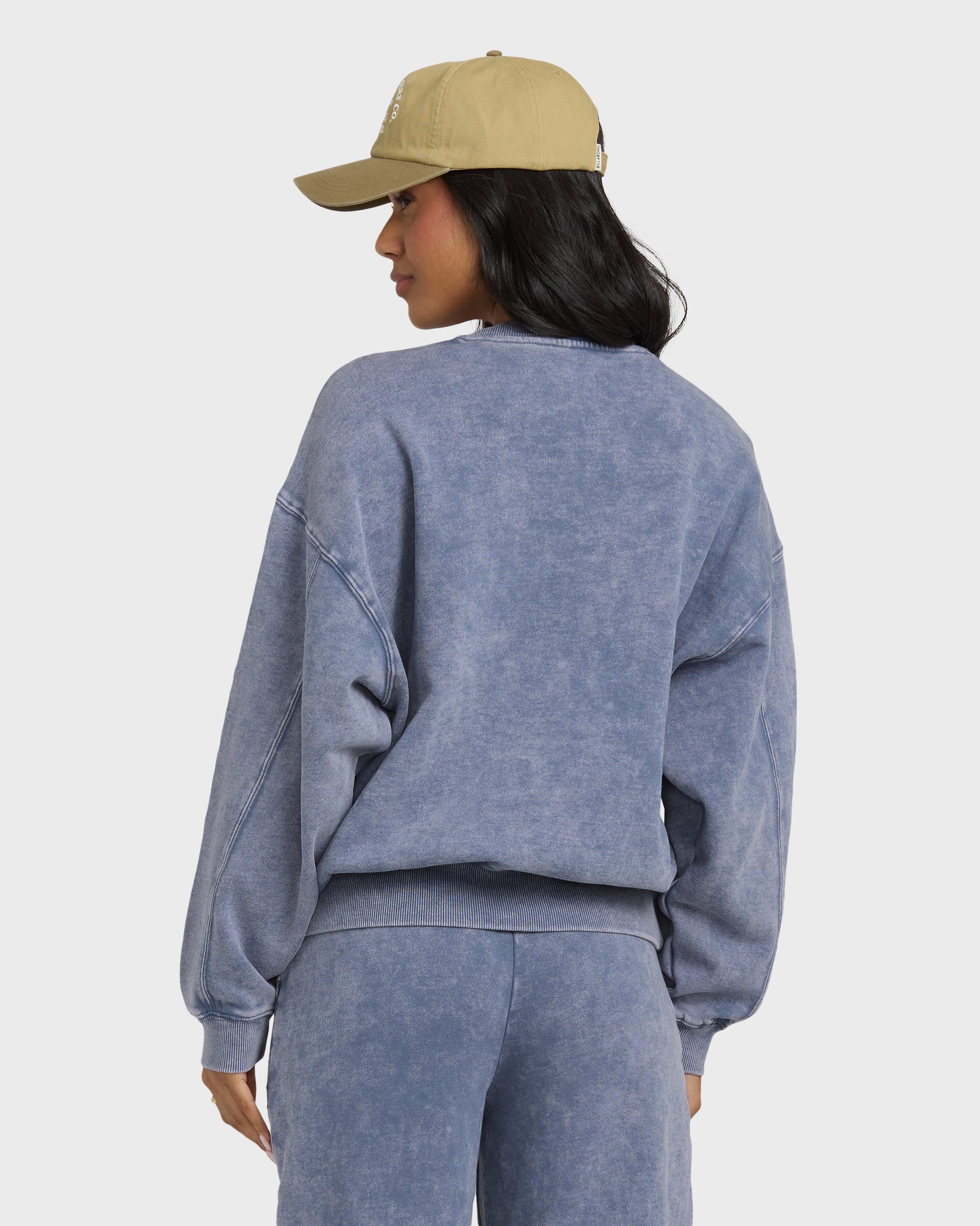 Saltwashed Kendal Crewneck Sweatshirt - Stone Blue