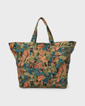 Poppins Playa Zip Top Tote - Black Multi