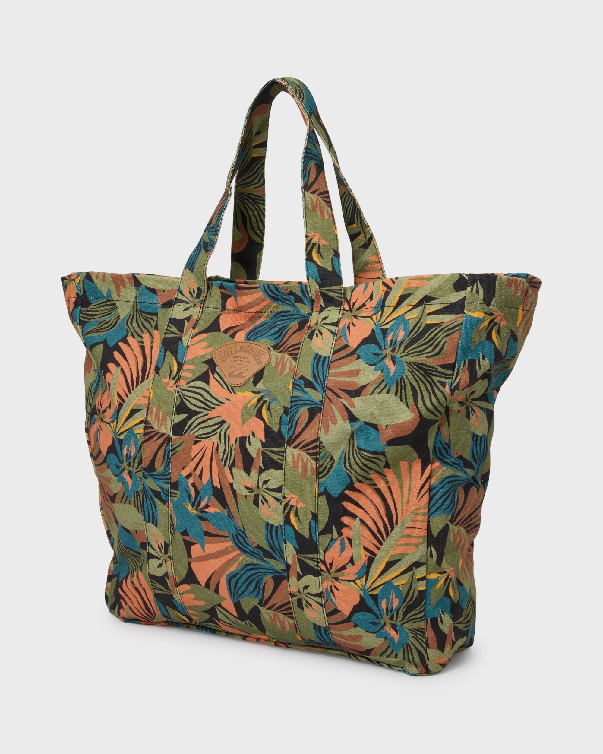 Poppins Playa Zip Top Tote - Black Multi