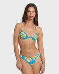 Tropic Shift Strappy Underwire Bikini Top - Atlantis