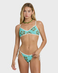 Last Summer V CB Bralette Bikini Top - Ocean Spray