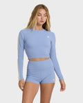 Paddle Pusher Short Surf Short Bikini Bottom - French Blue