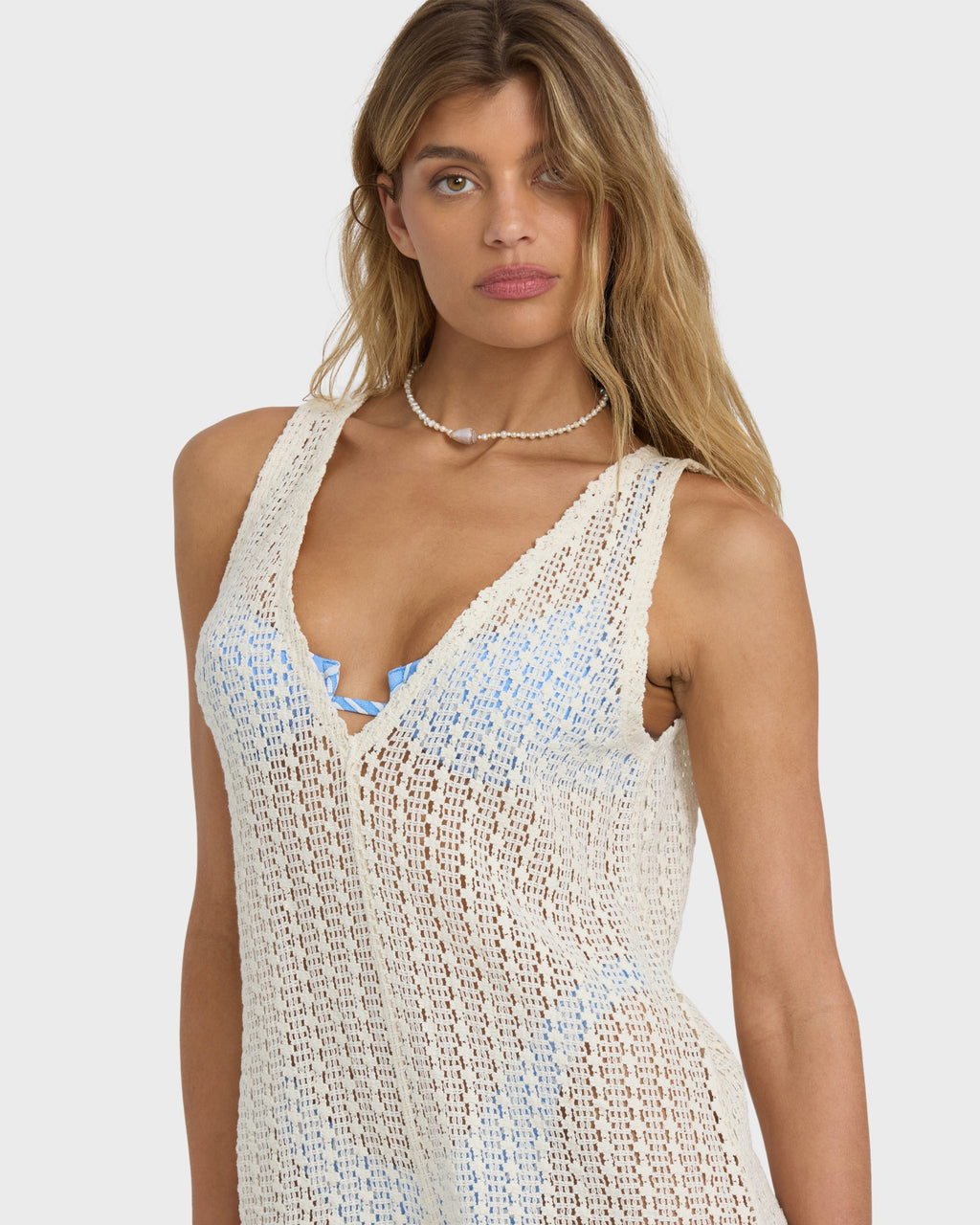 Steller Time Romper - Whitecap