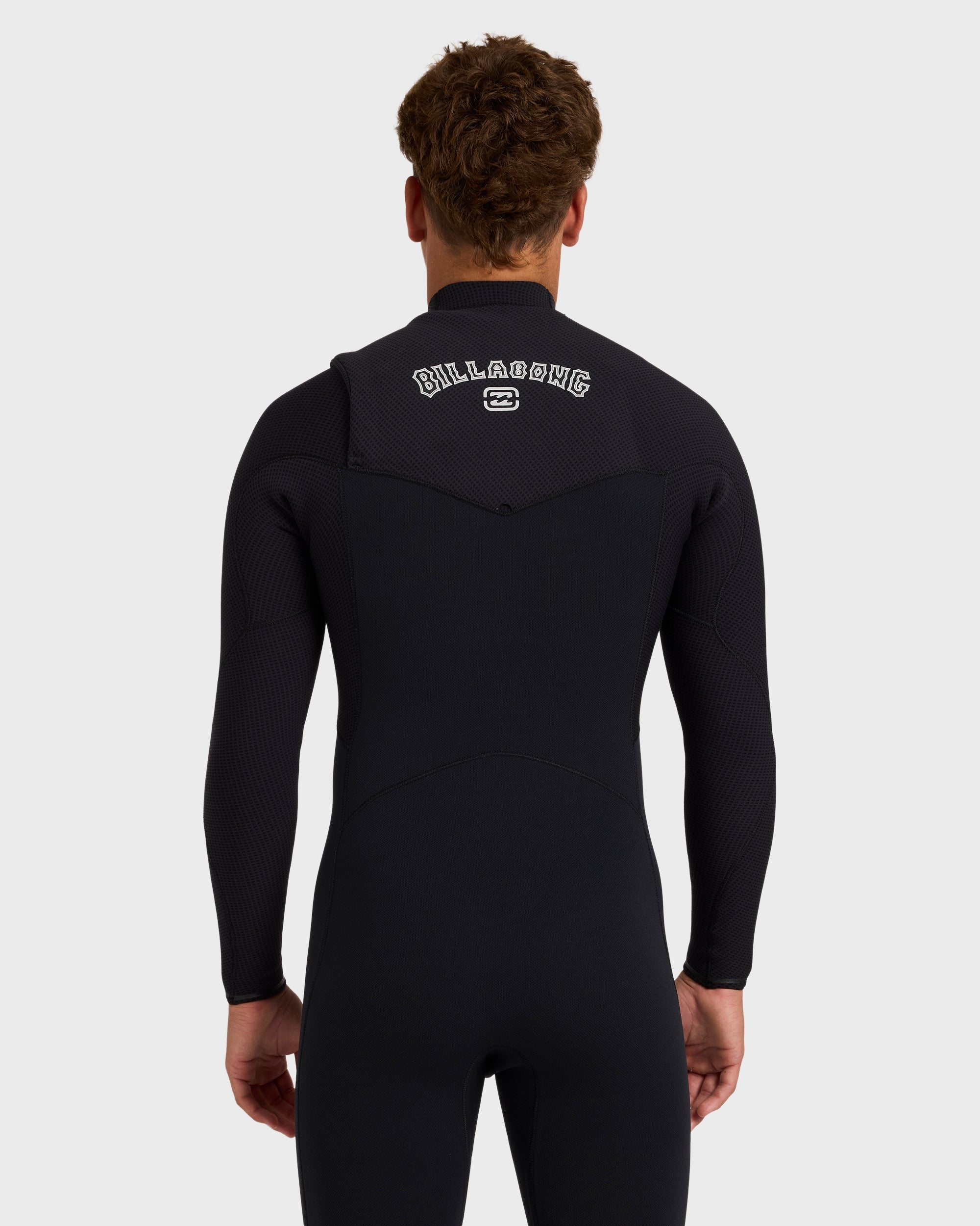 2/2mm Furnace Revo Chest Zip Long Sleeve Springsuit - Black
