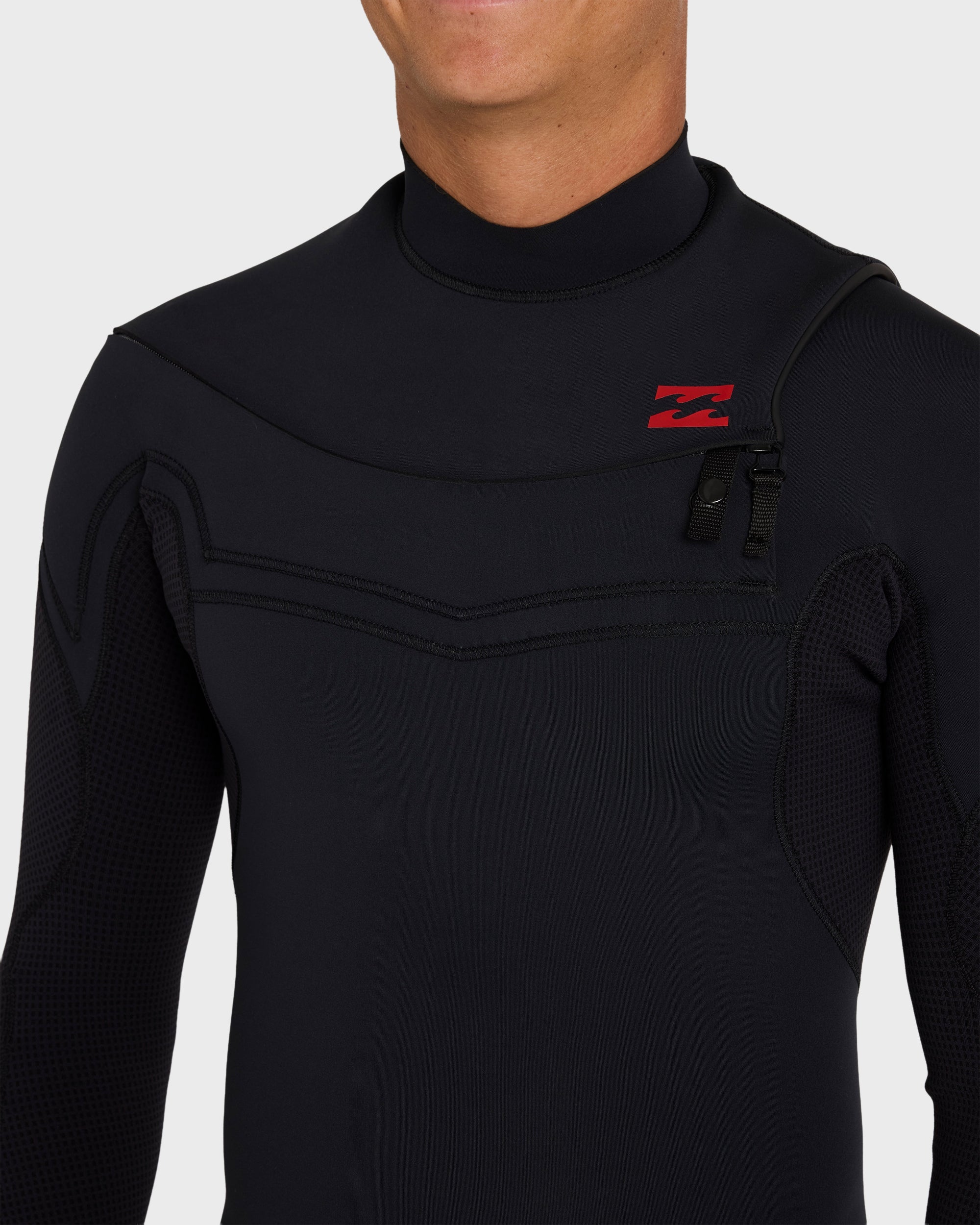 2/2mm Absolute Ultra Chest Zip Long Sleeve Springsuit - Black