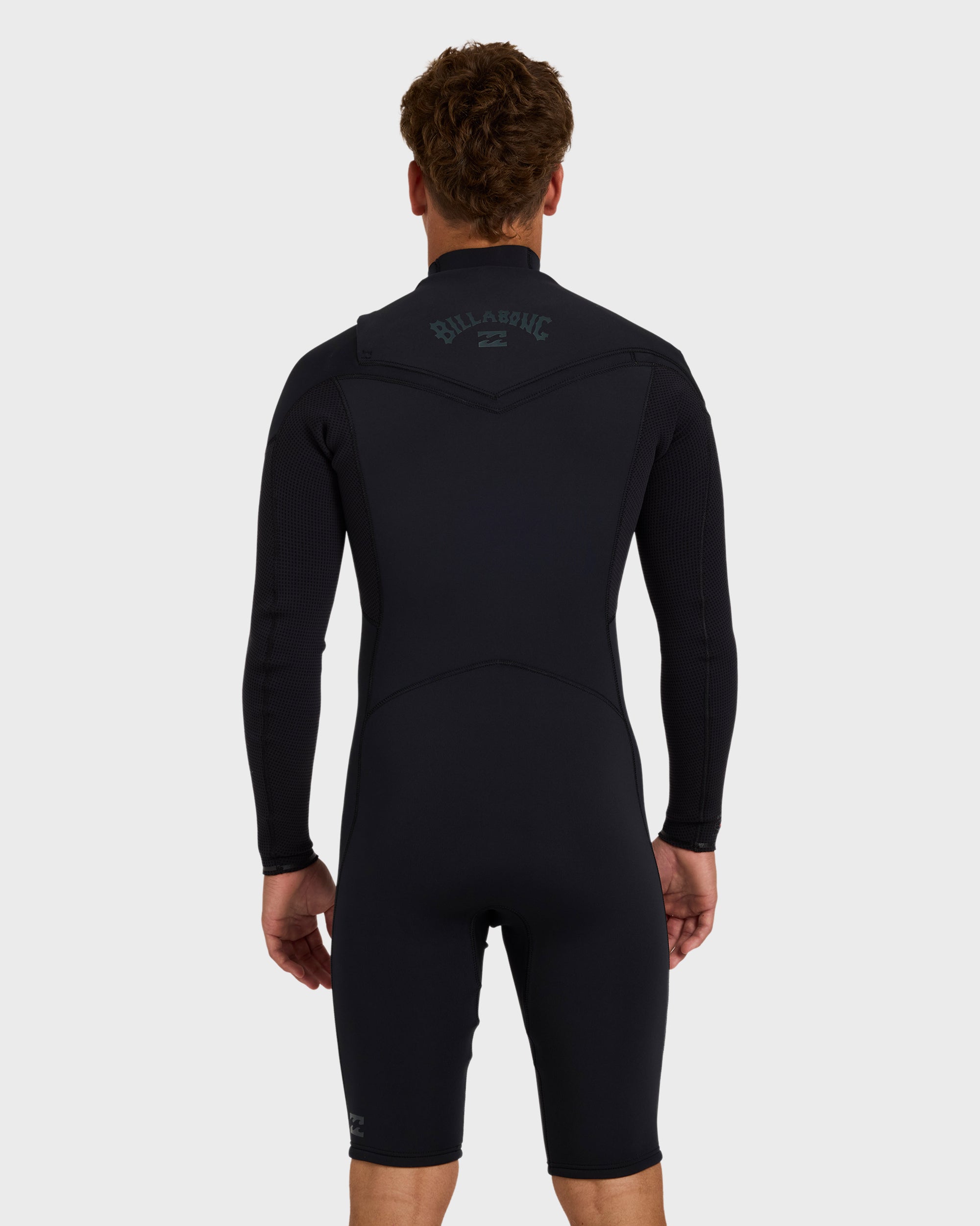 2/2mm Absolute Ultra Chest Zip Long Sleeve Springsuit - Black