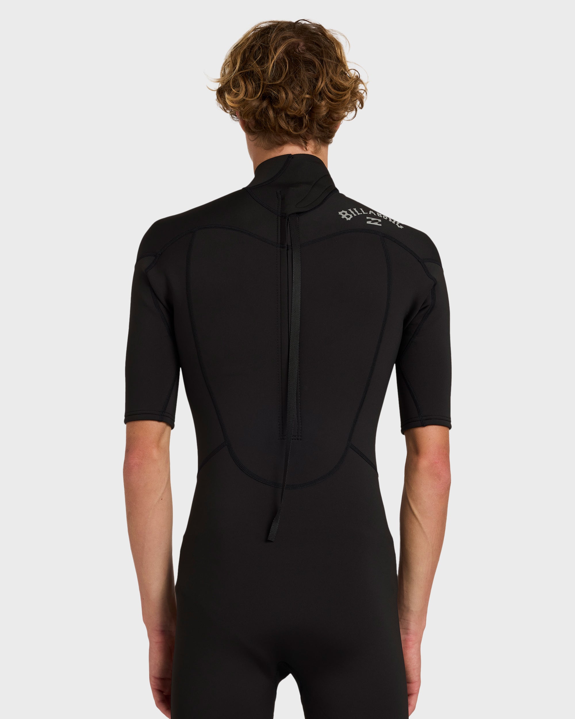 2/2mm Absolute Florida Short Sleeve Springsuit - Black