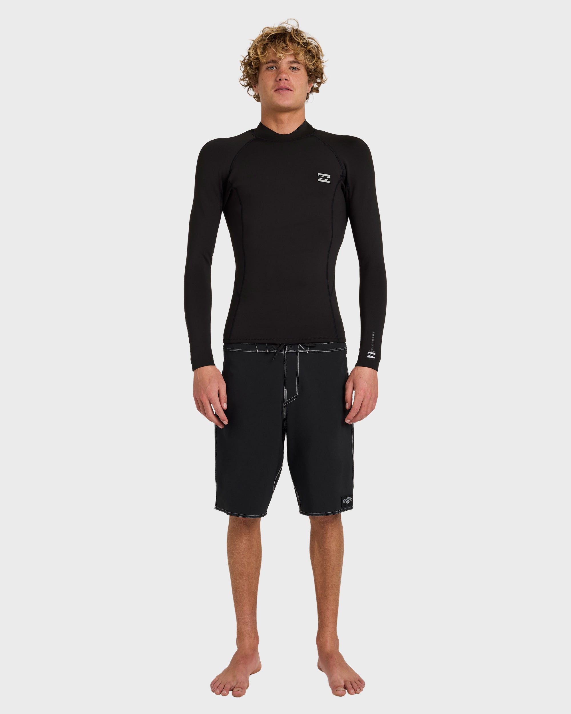 1mm Absolute Core Long Sleeve Wetsuit Jacket - Black