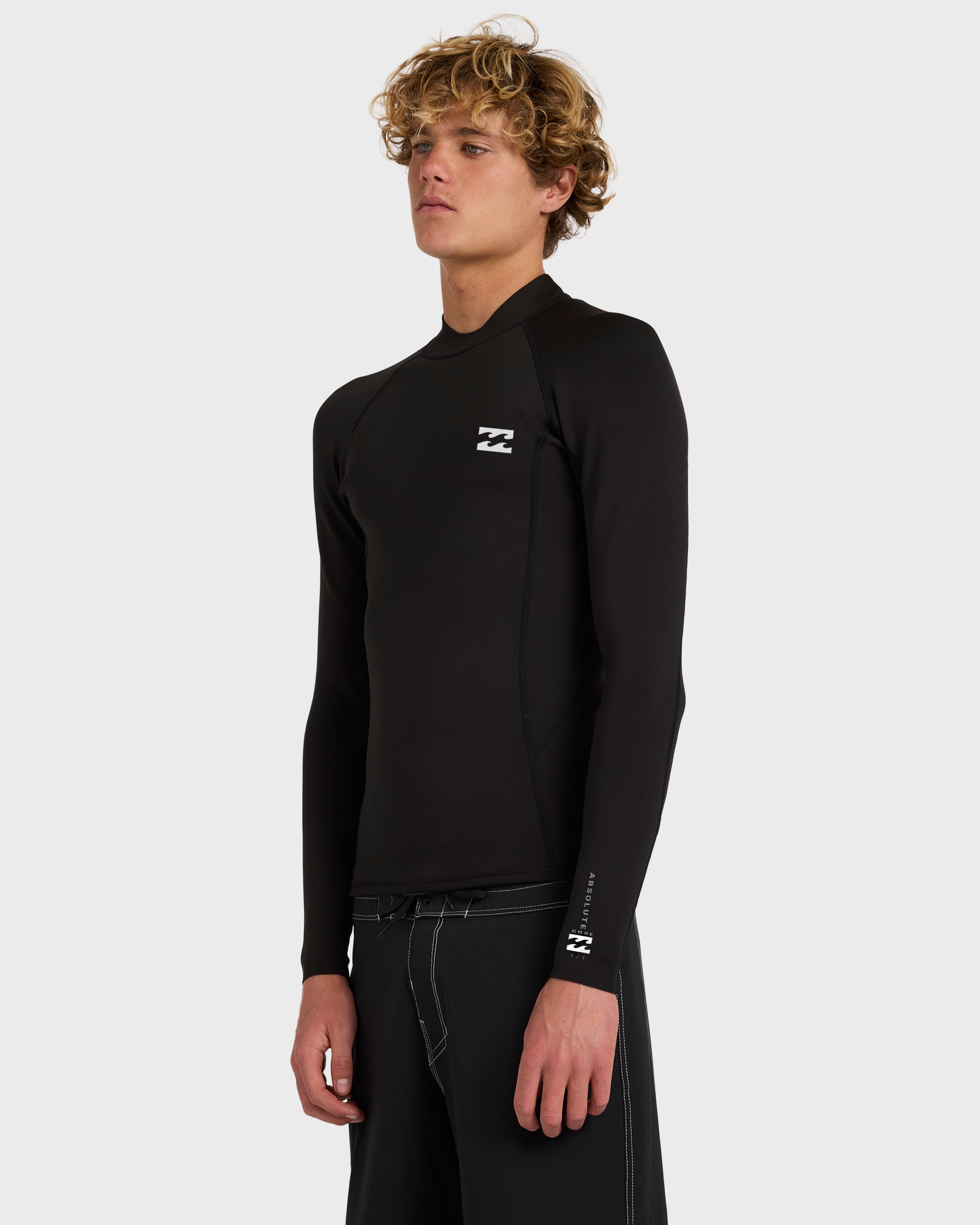 1mm Absolute Core Long Sleeve Wetsuit Jacket - Black