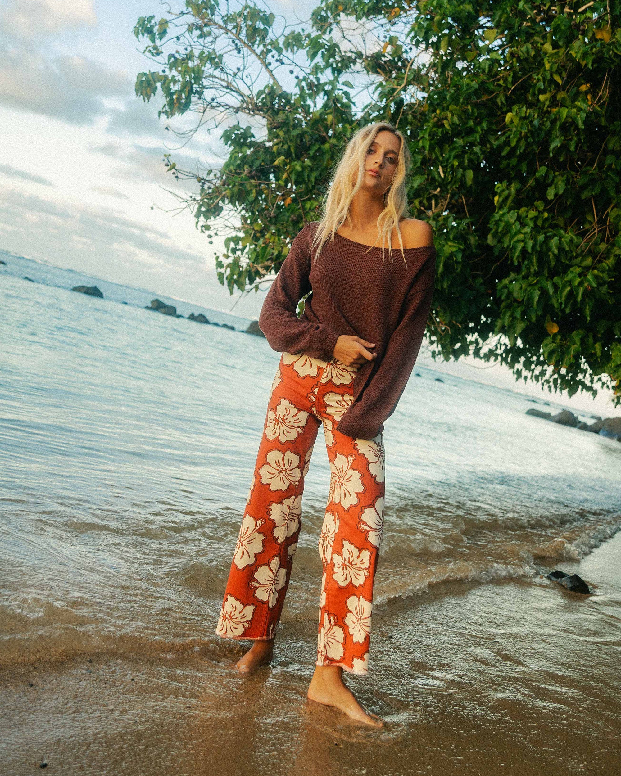 Ellipse Sweater - Teak