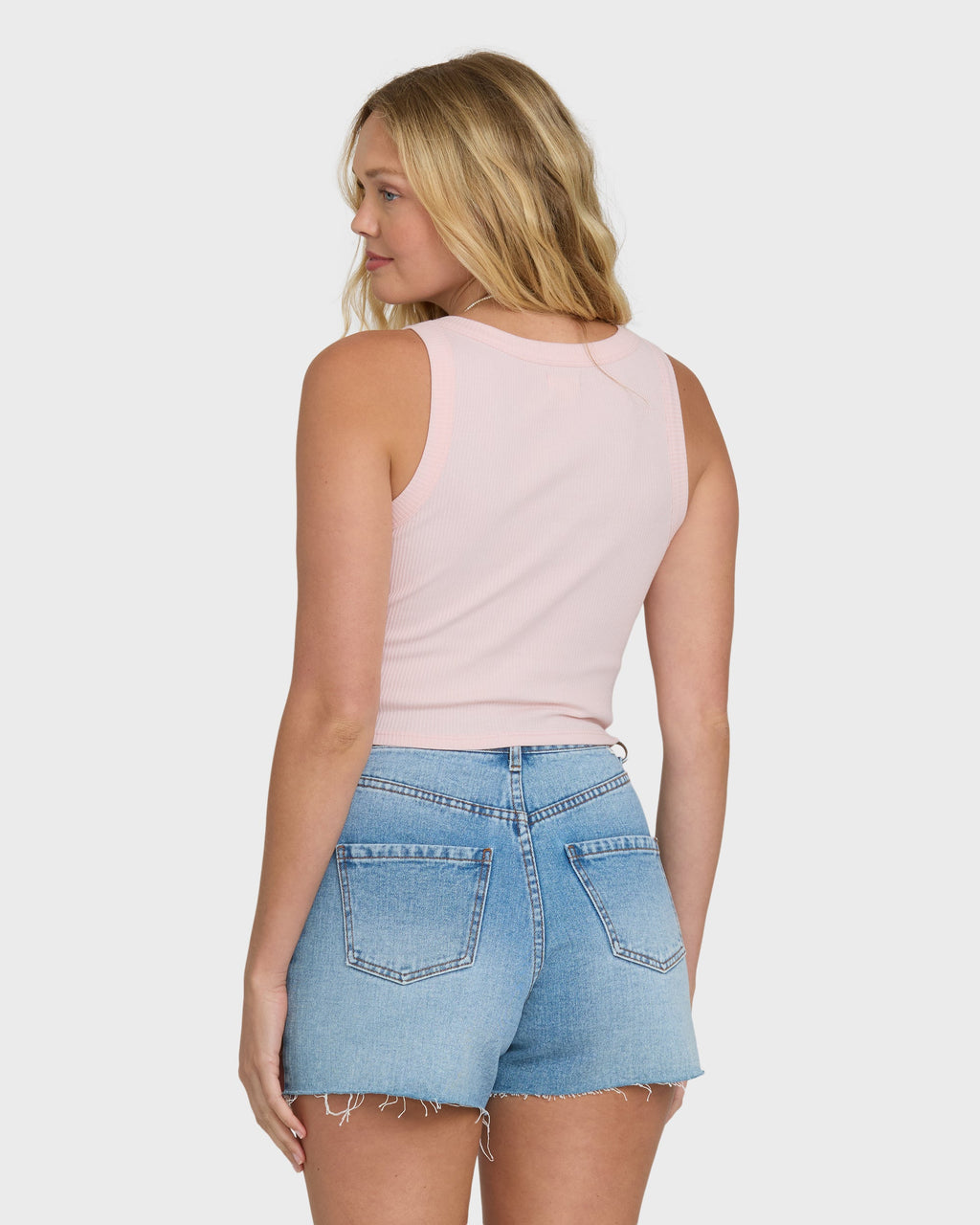 Rerun Tank Top - Rosewater