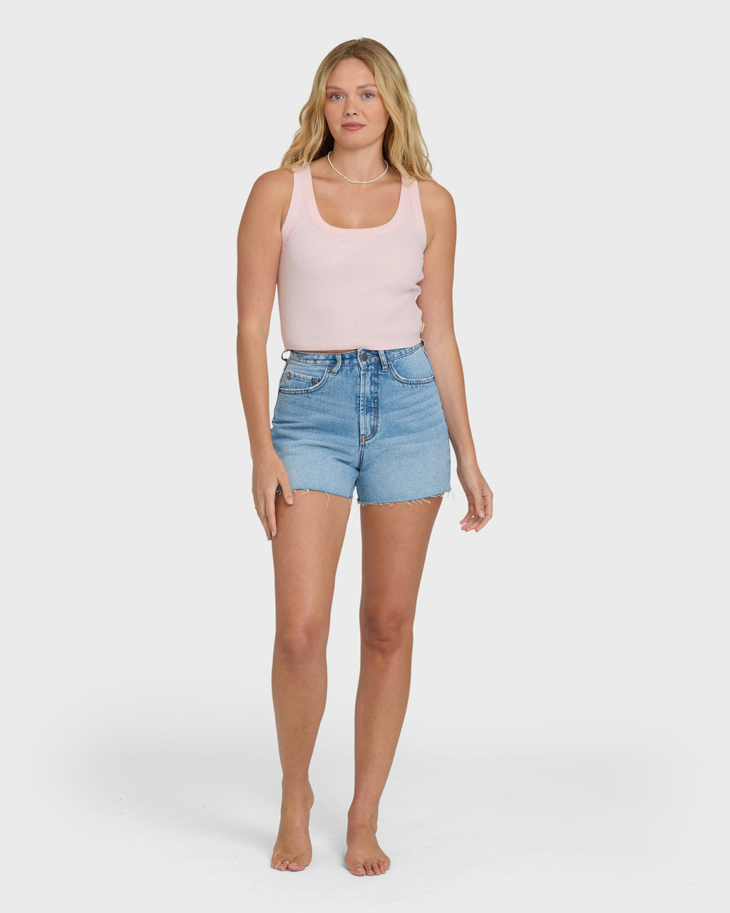 Rerun Tank Top - Rosewater