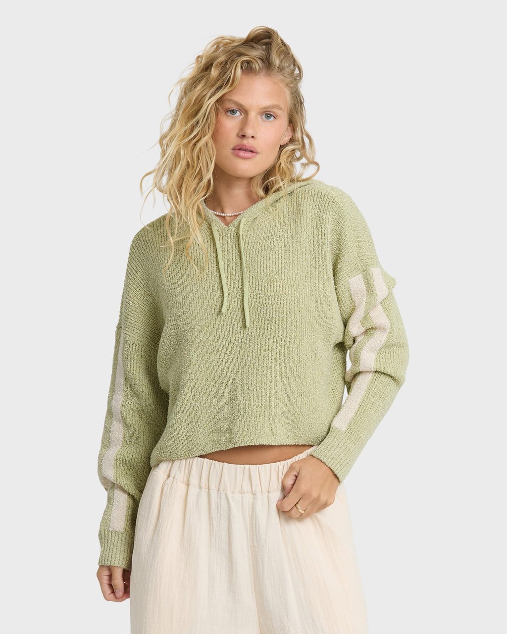 Dawn Pullover Hoodie - Smoke Green