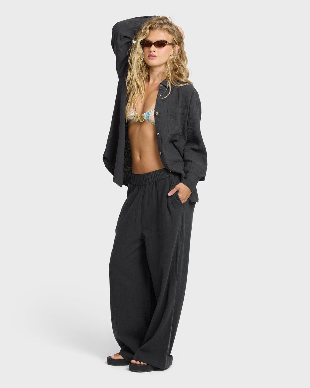 Follow Me Pants - Black Sands