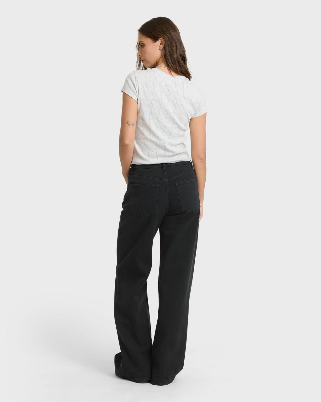 Free Fall Flare Jeans - Black