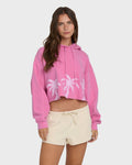 Palmer Hood Pullover Hoodie - Guava