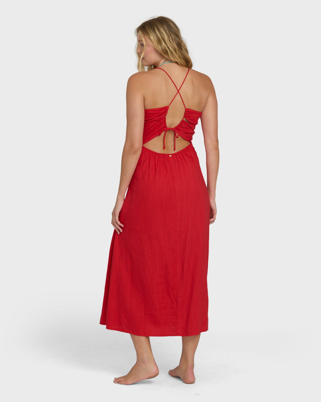 Take It Back Maxi Dress - Fiesta Red