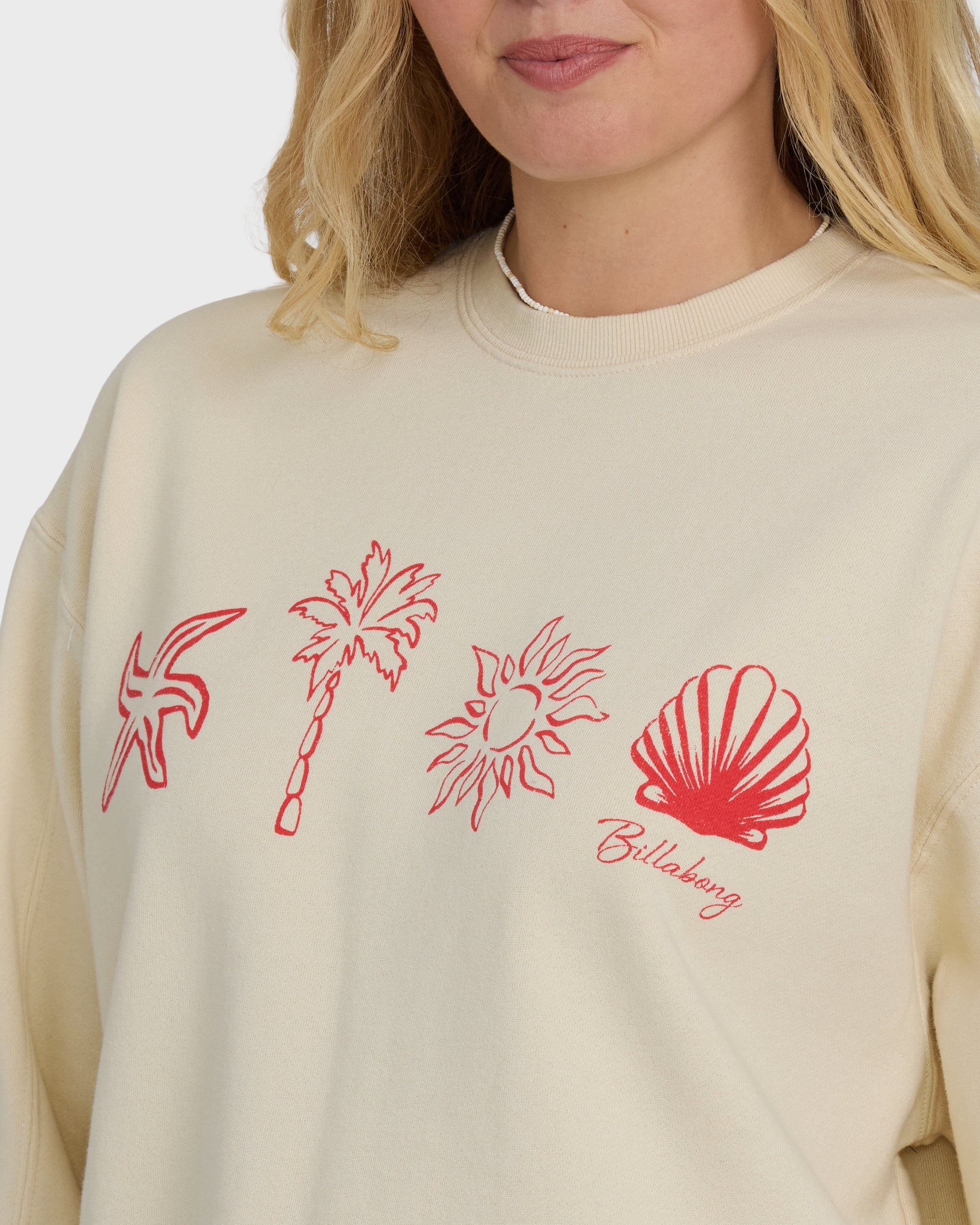 Treasure Cay Crewneck Sweatshirt - White Cap