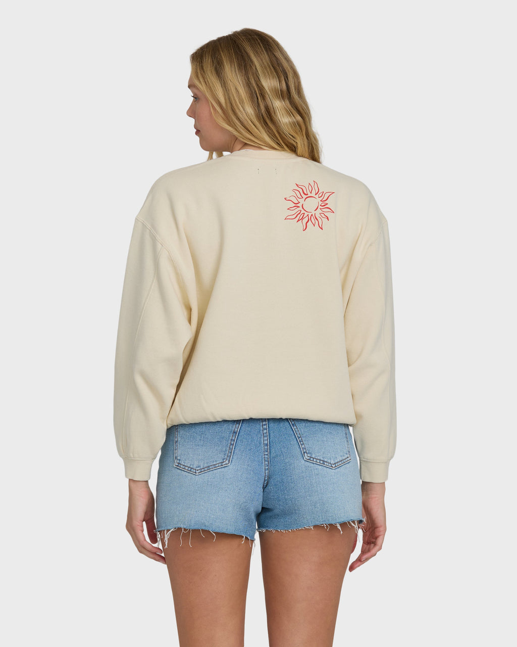 Treasure Cay Crewneck Sweatshirt - White Cap