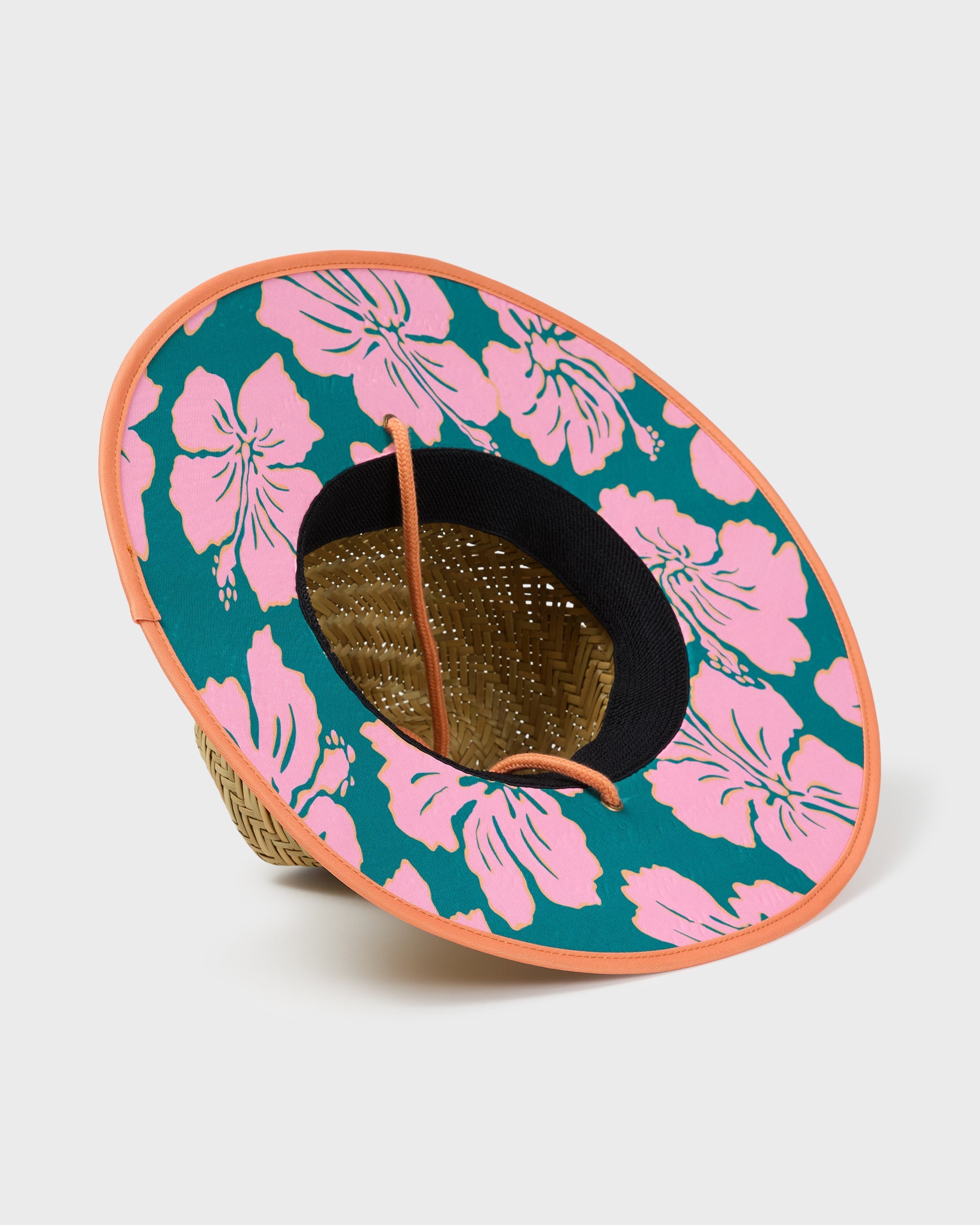 Tipton Straw Hat - Deep Lagoon
