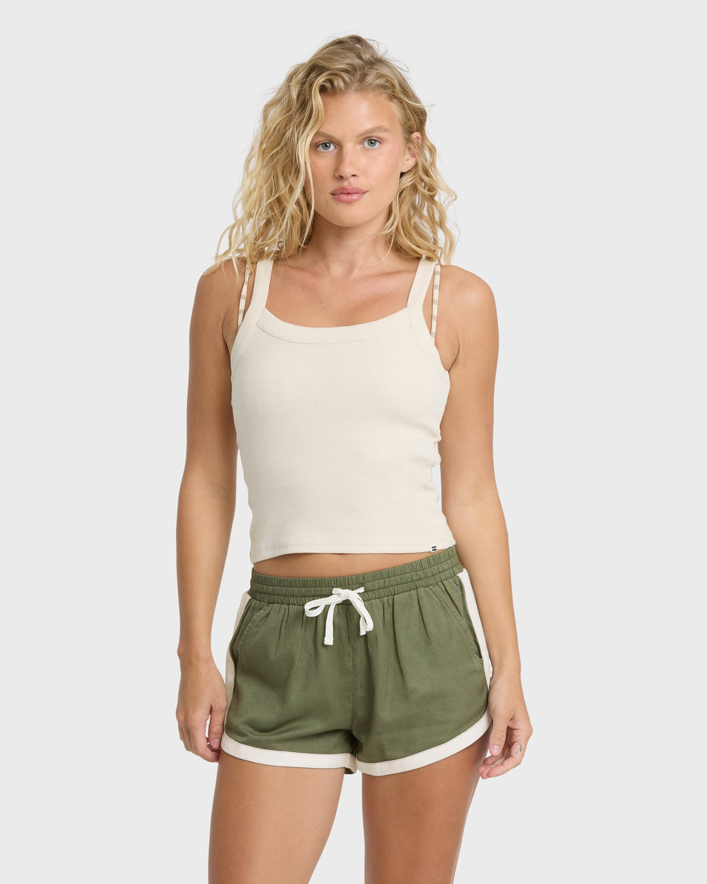Road Trippin Woven Shorts - Canteen