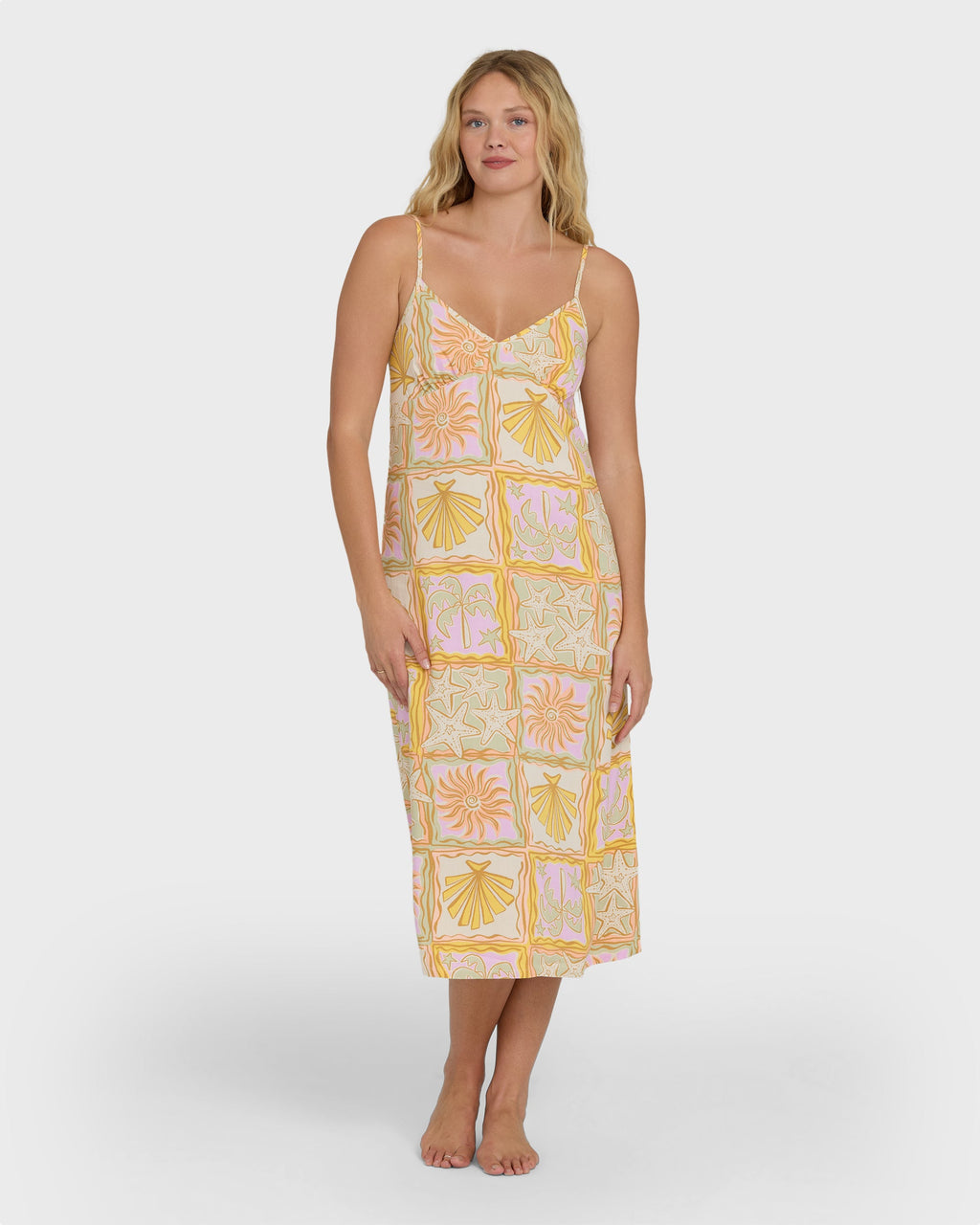 Summer Babe Midi Dress - Sweet Lilac