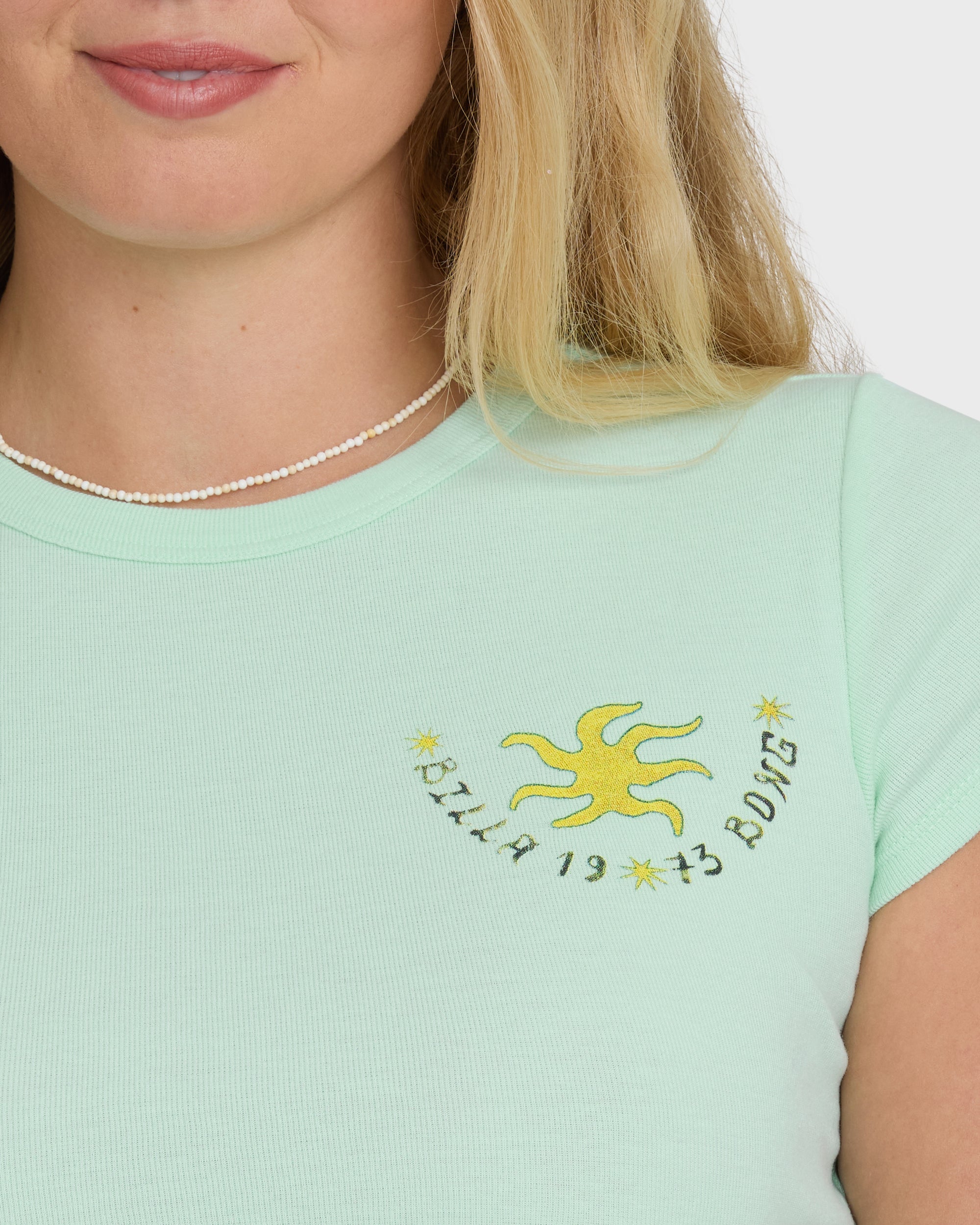 World Wanderer Short Sleeve Knit T-Shirt - Agave
