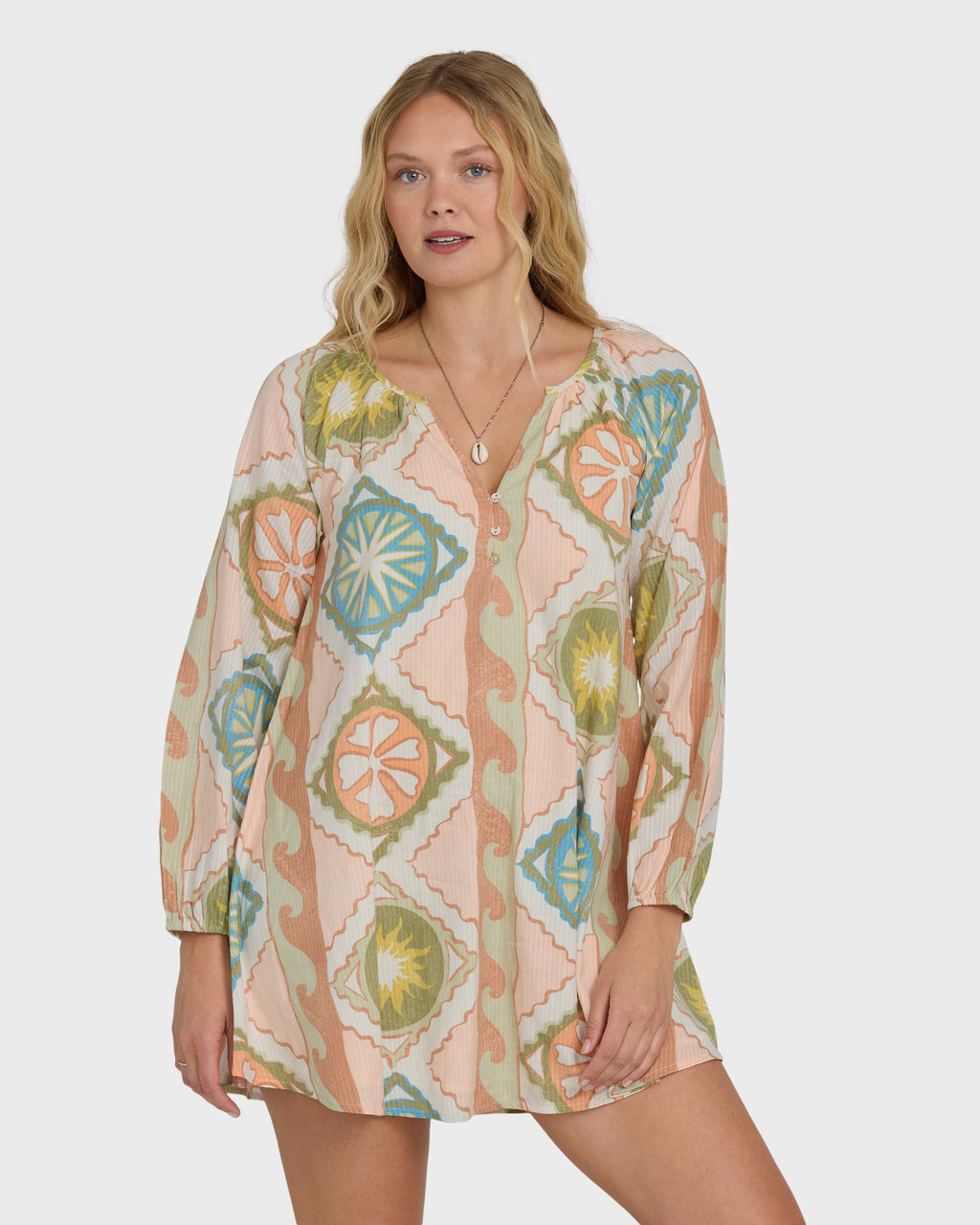 Sweet Dreamer Mini Dress - White Cap