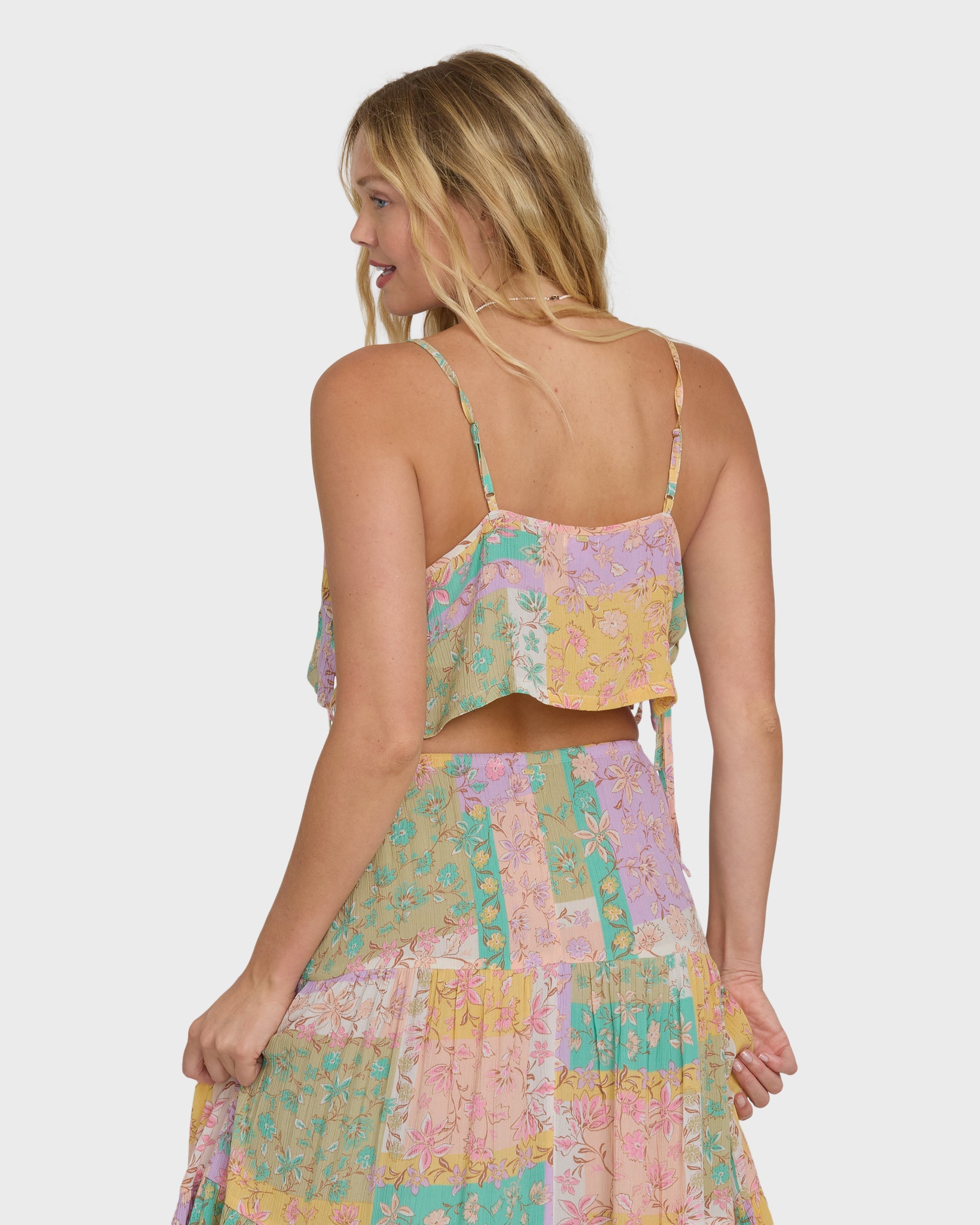 Just A Girl Tank Top - Vintage Violet