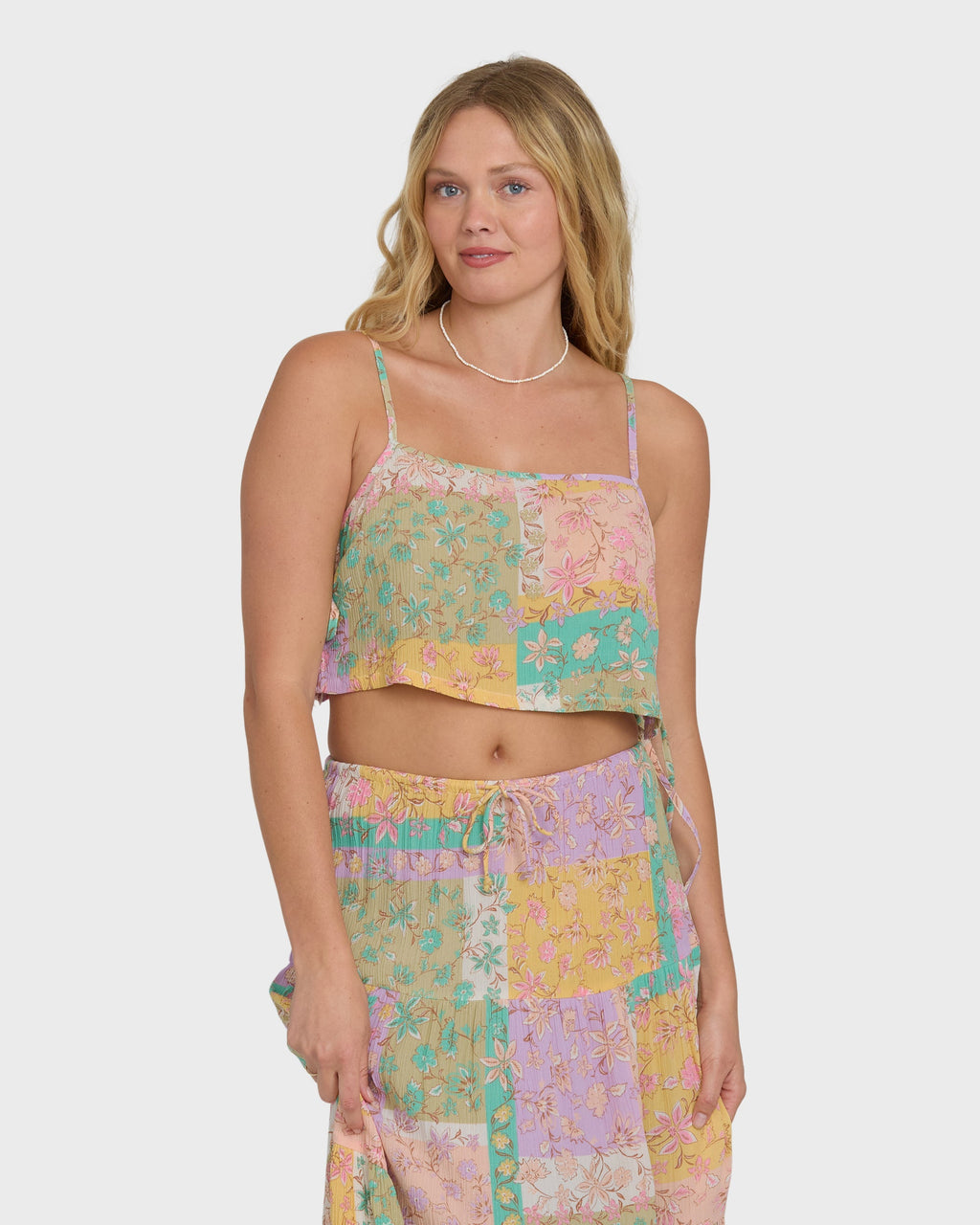 Just A Girl Tank Top - Vintage Violet