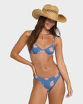 Western Sky Demi Underwire Bikini Top - True Navy
