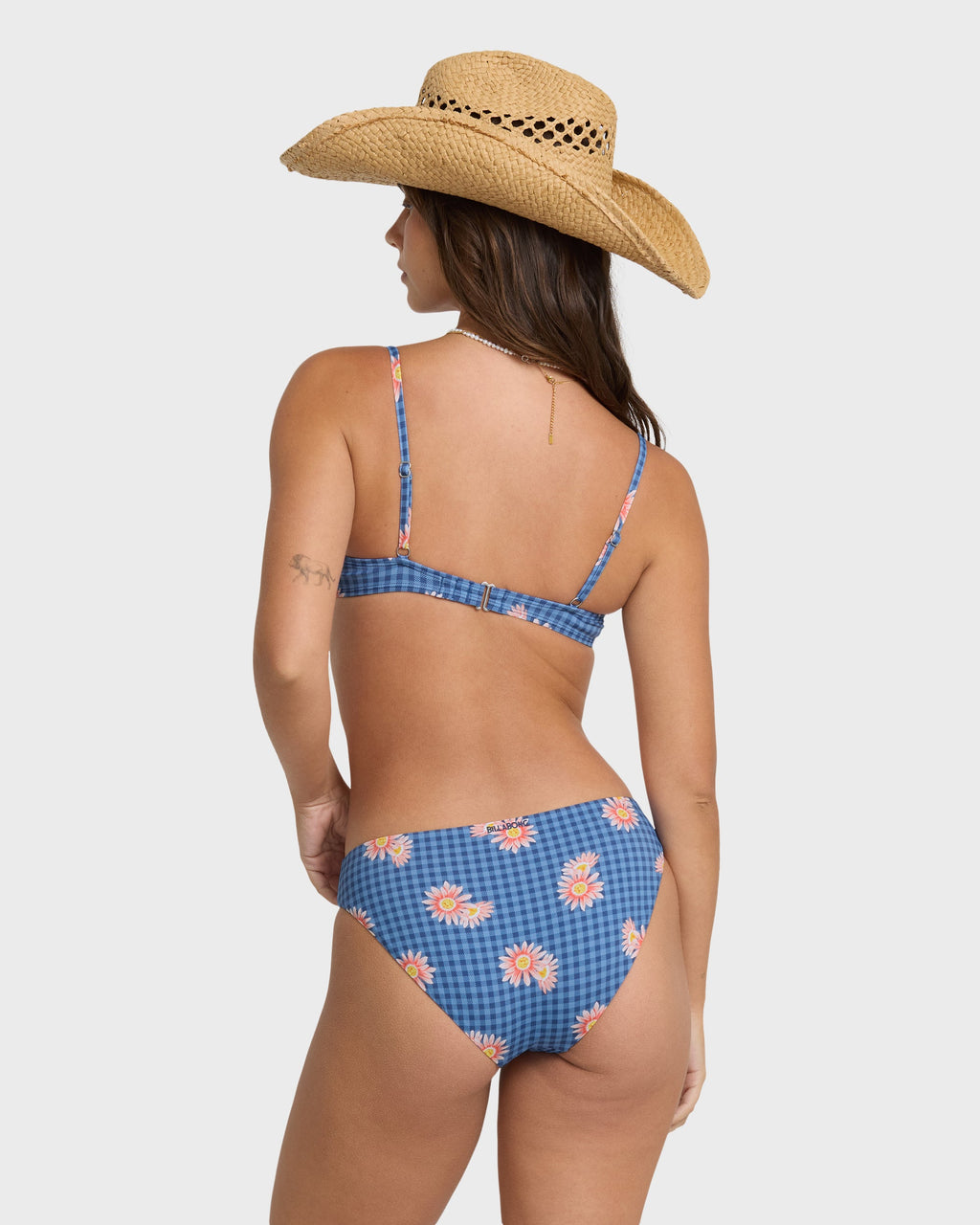 Western Sky Lowrider Full Bikini Bottoms - True Navy