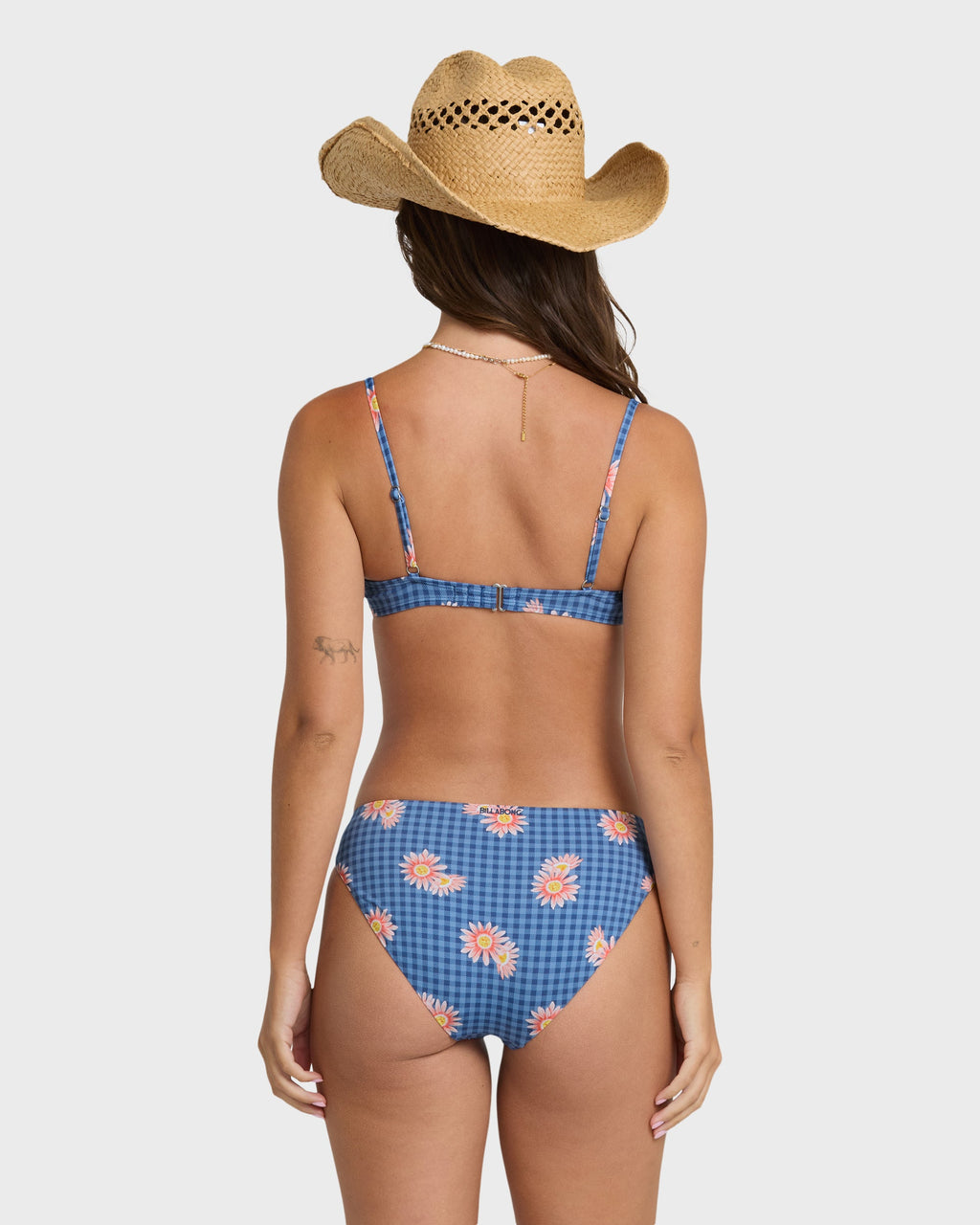 Western Sky Lowrider Full Bikini Bottoms - True Navy